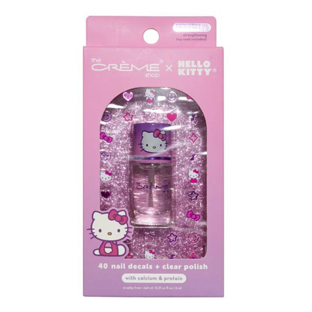 Nail Decals+Clear Polish