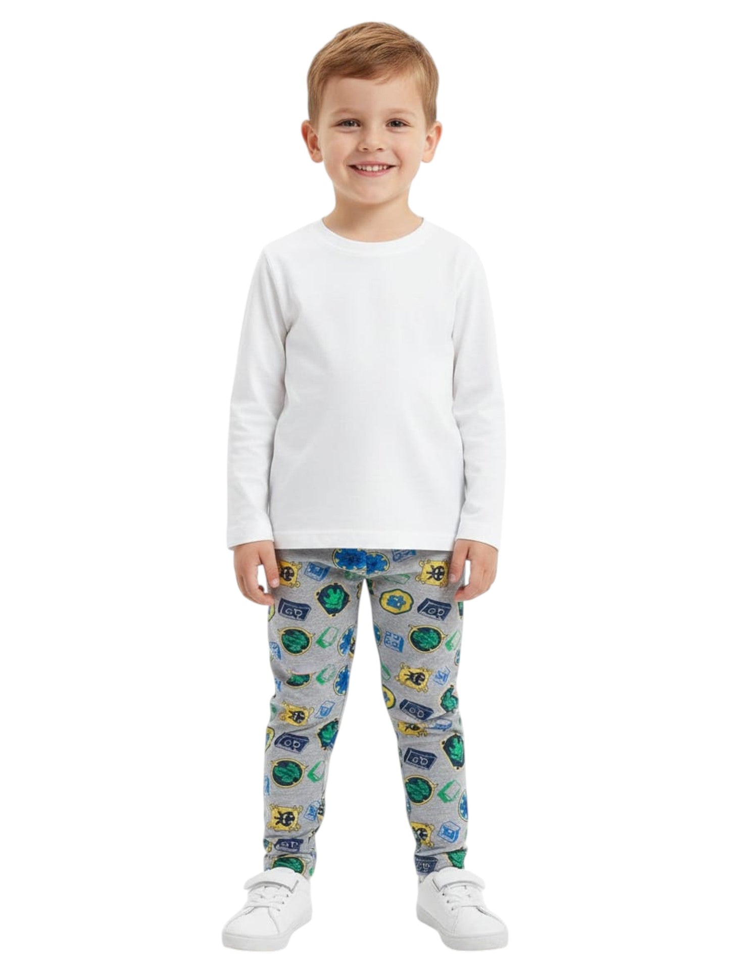 Kids Boy's Graphic Printed Sleepwear Pant,Multi