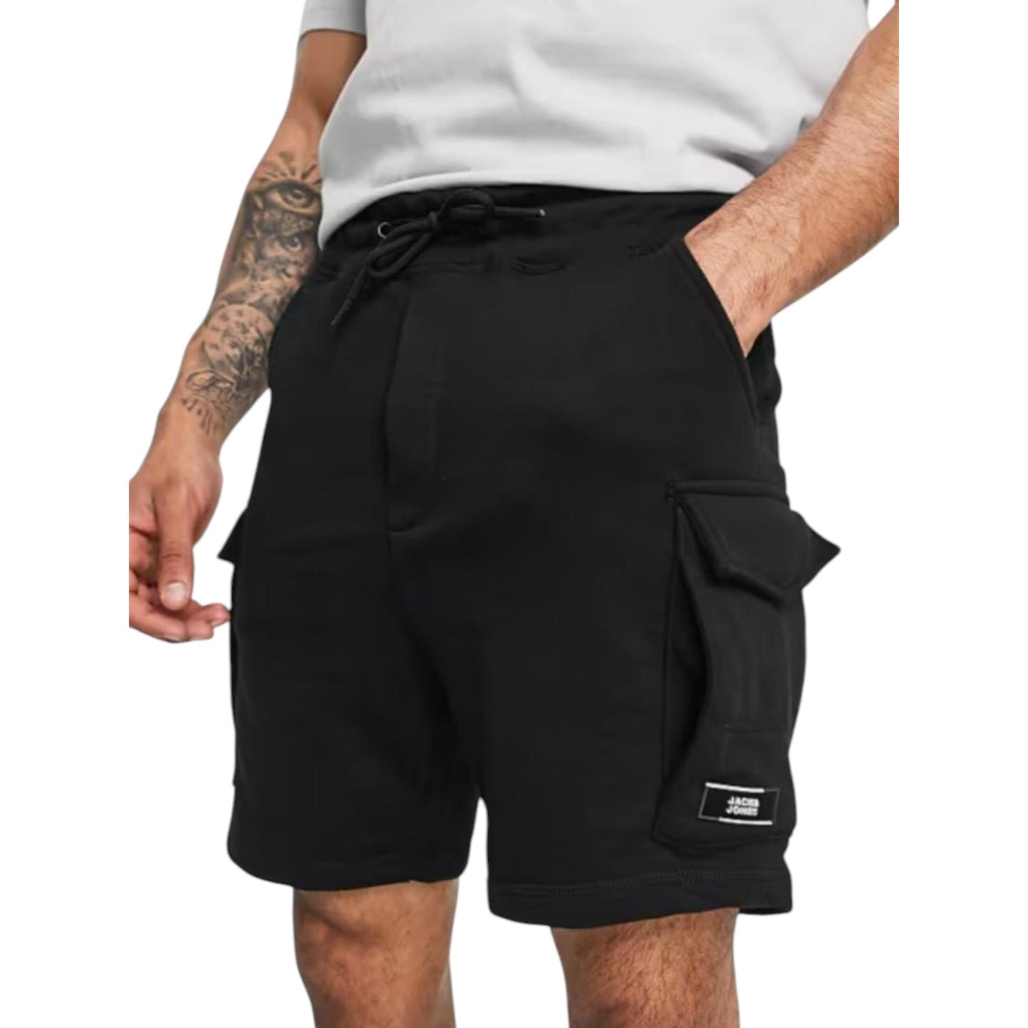 Men's Plain Sport Short,Black
