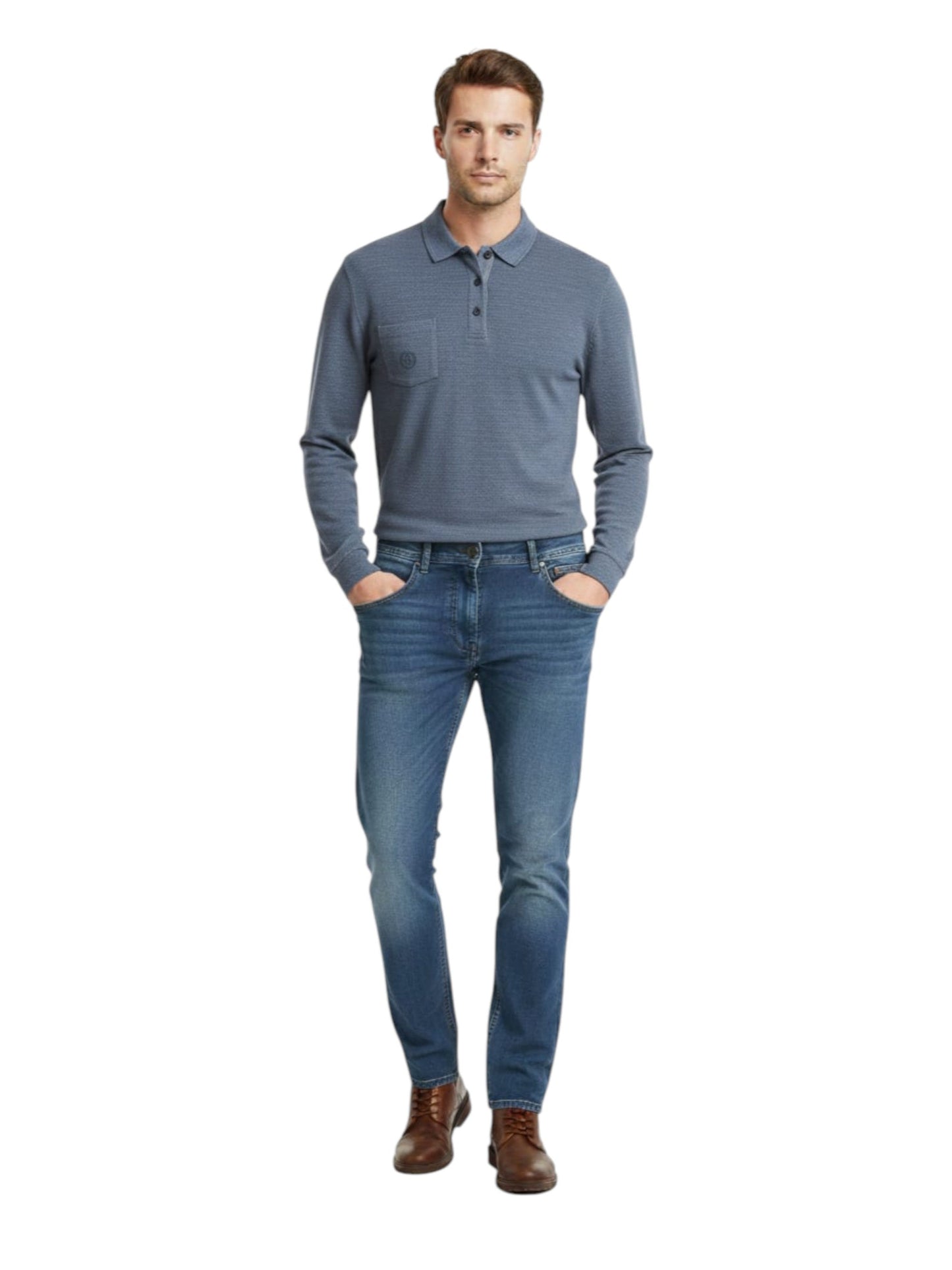 Men's Heather Top,Grey