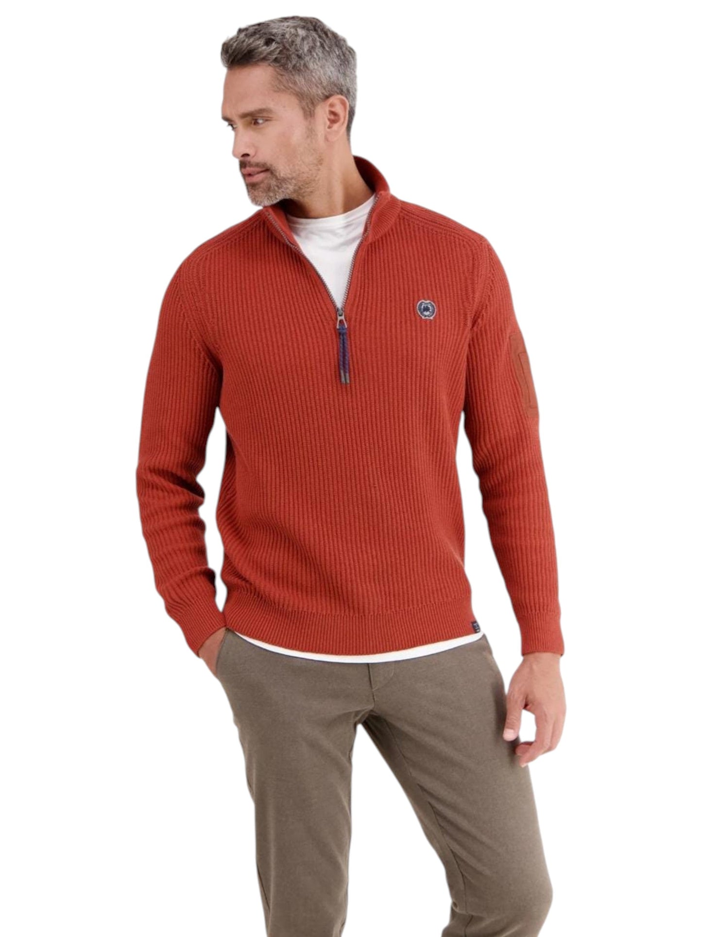 Men's Knitted Sweaters,Coral