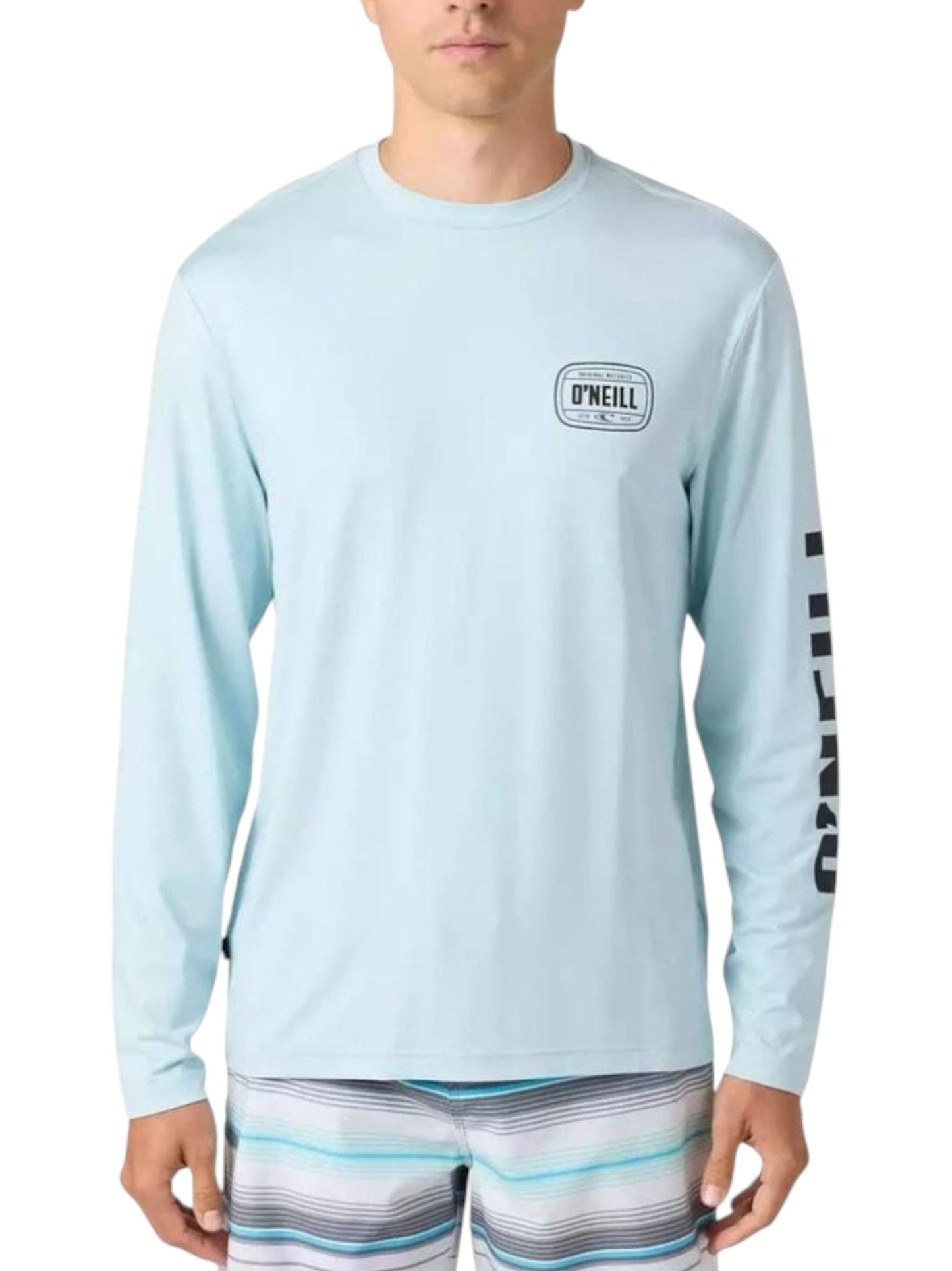 Men's Printed Top,Light Blue