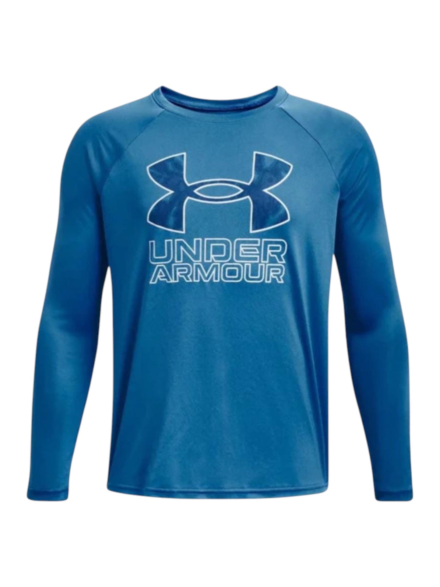 Kid's Boy's Brand Logo Printed Sport Top,Blue