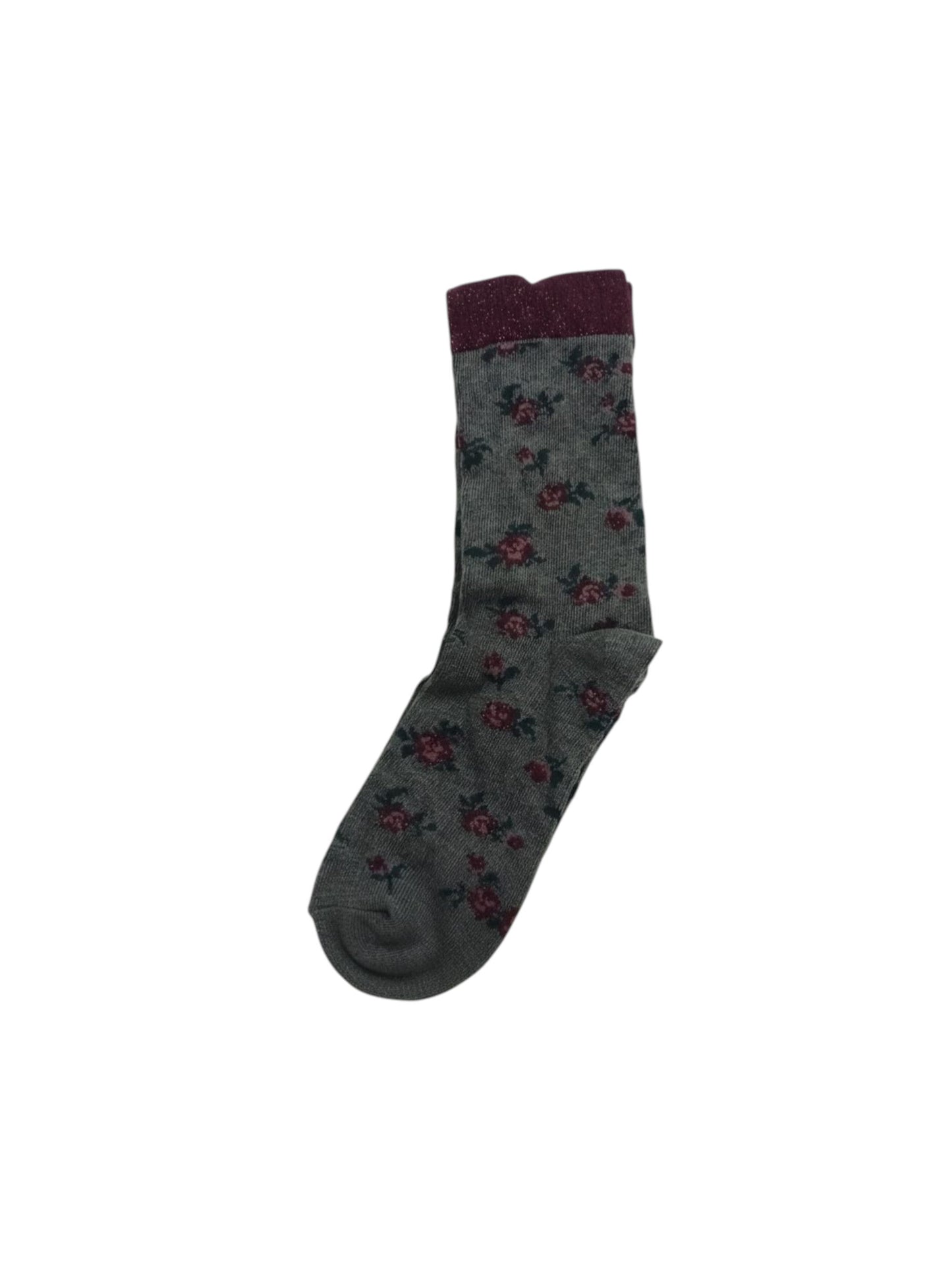 Women's Printed Socks,Dark Grey