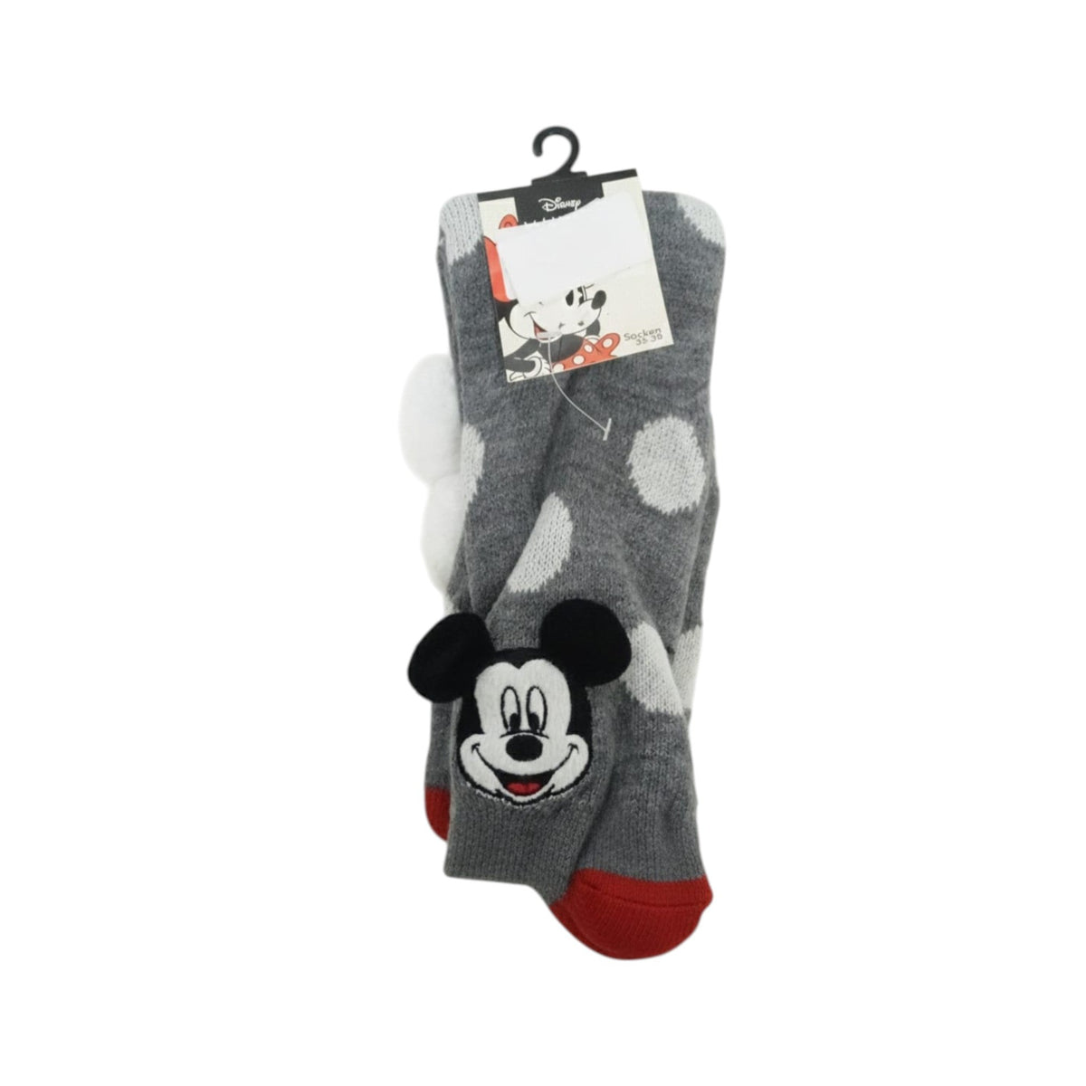 Women's Knitted Socks,Grey