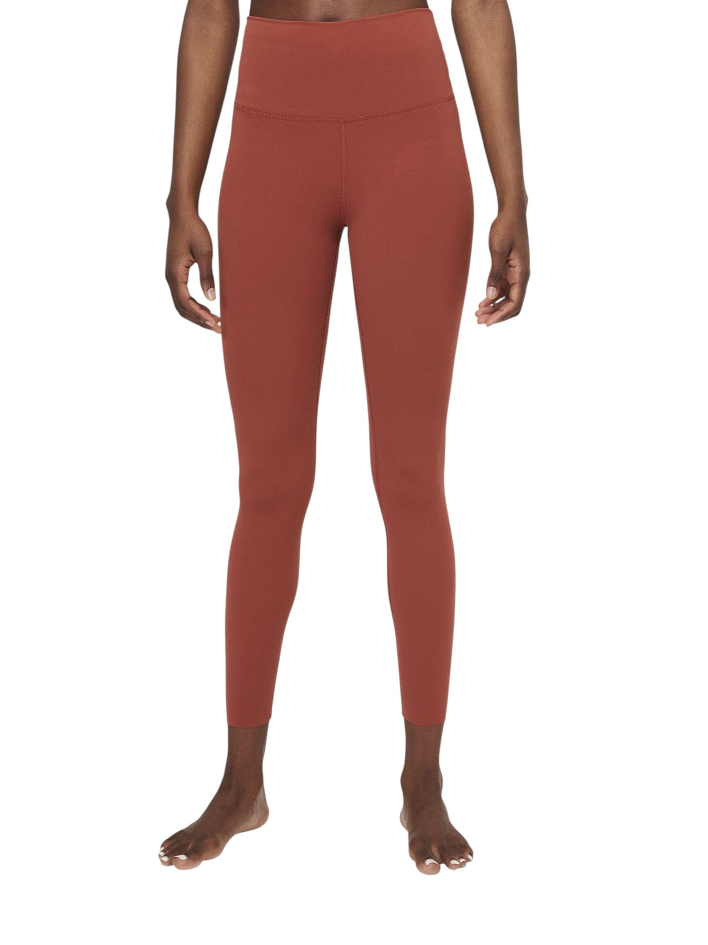 Women'sPlain Solid Legging,Brick