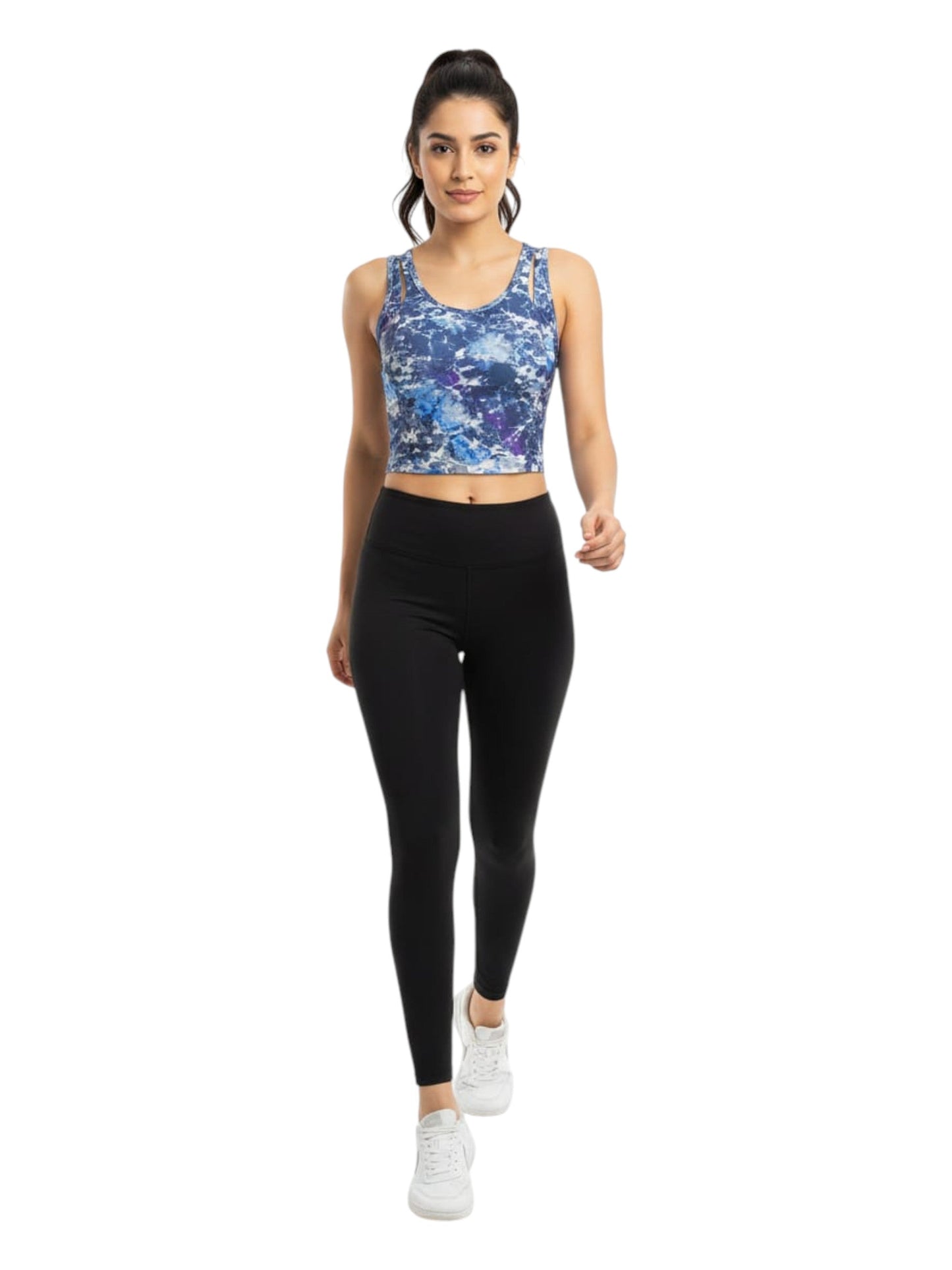 Women's Printed Sport Bra,Multi