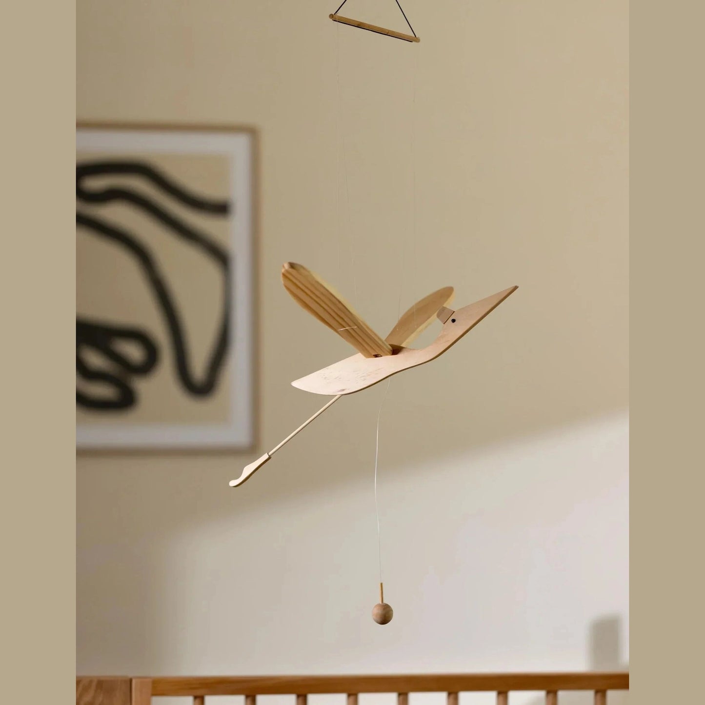 Quax - Mobile Bird - Mini Naturel Seagull - Wall Hanging