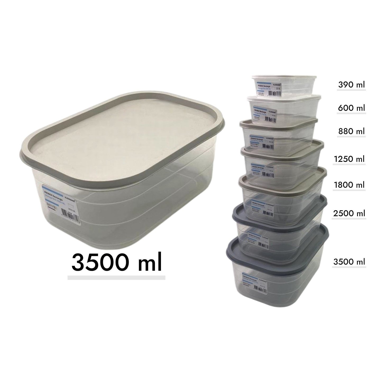 Probox Rectangular Food Storage Box 3500 ml