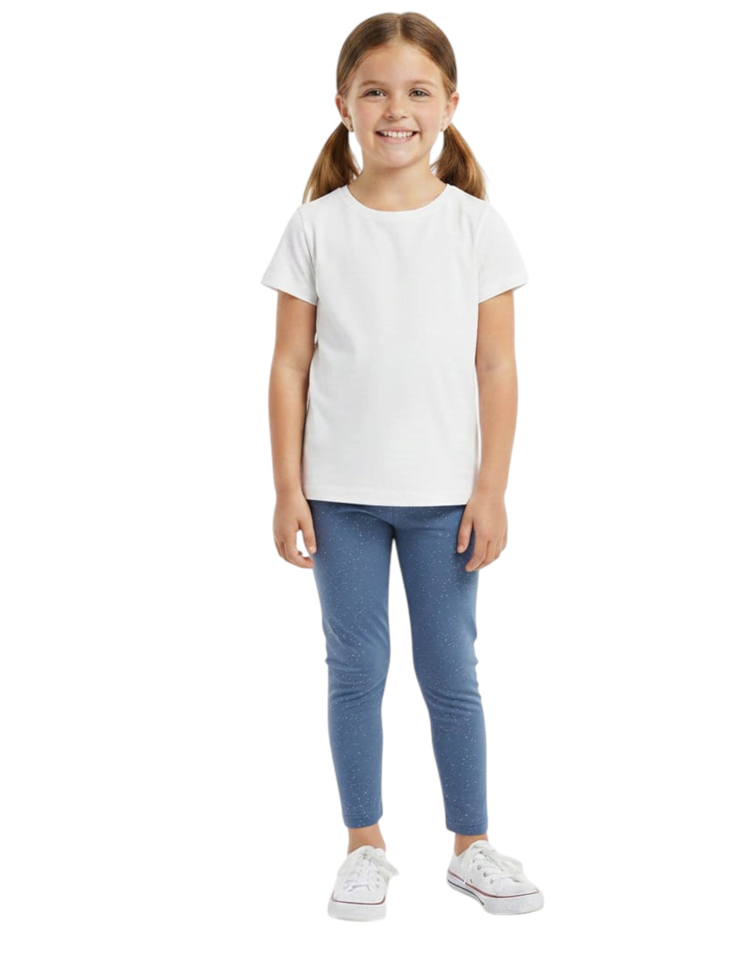 Kids Girl's Glitter Pant,Navy