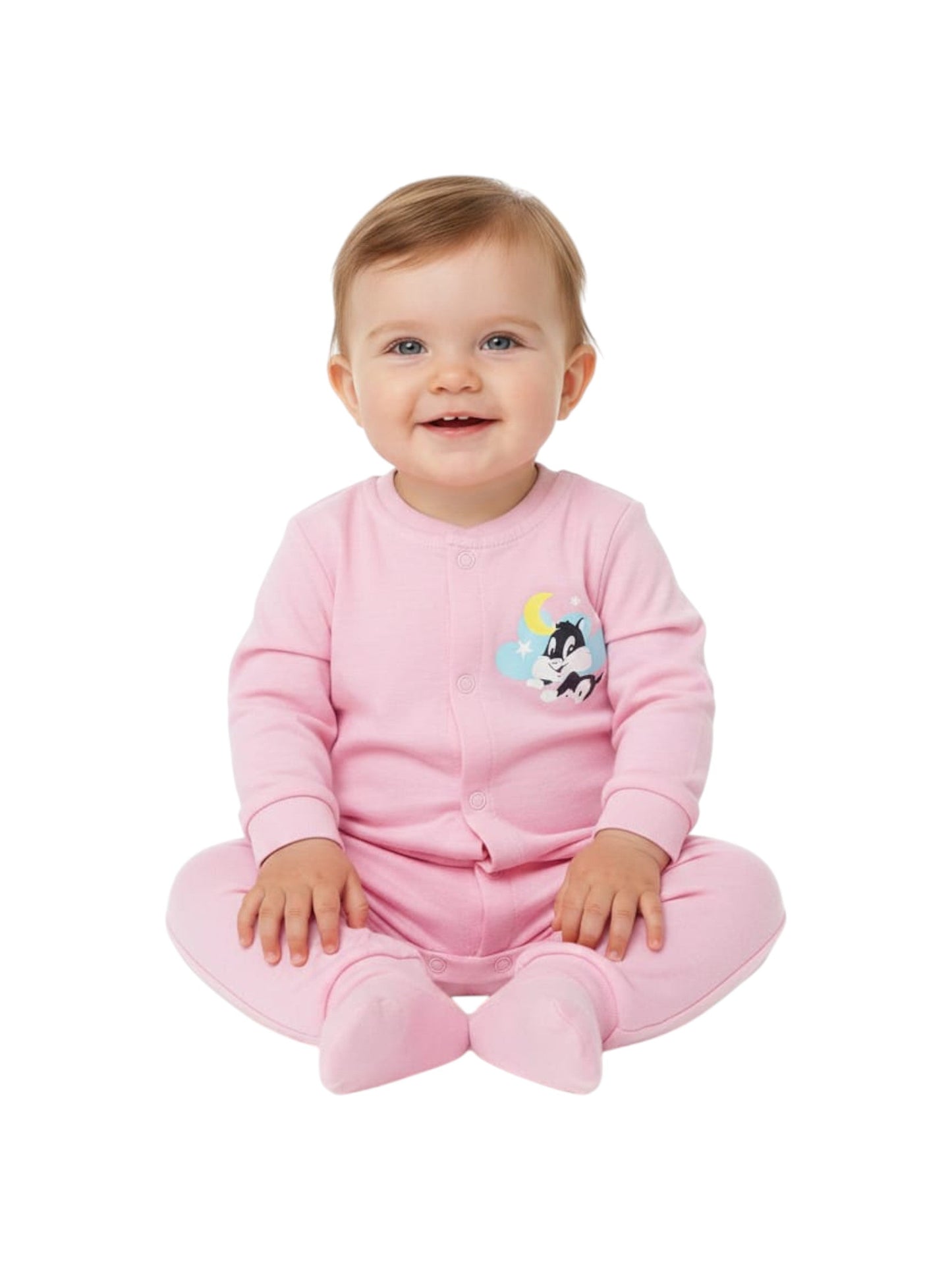 Kids Girl's Plain Solid Jumpsuit,Pink