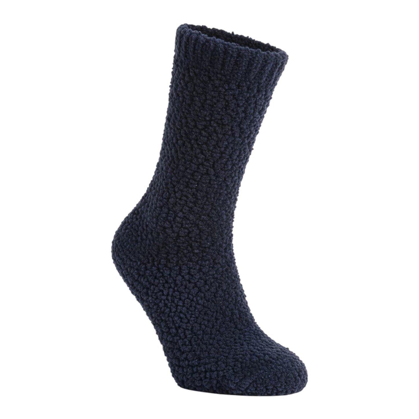 Women's Textured Socks,Navy