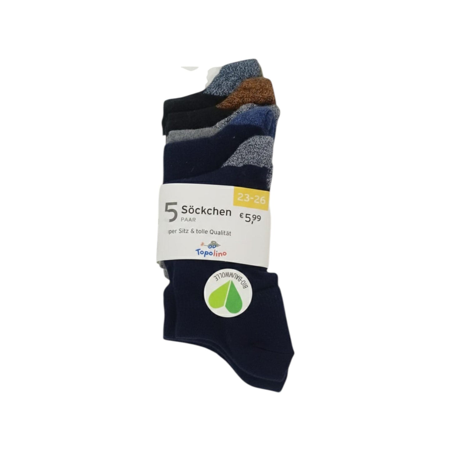 Kids Boy's Knitted Socks Set 5pieces,Multi
