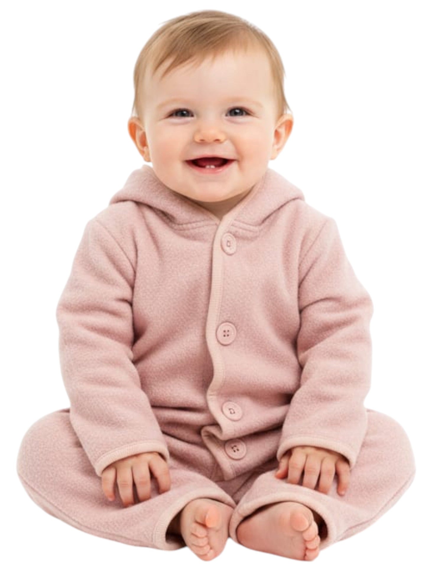 Kids Girl's Plain Jumpsuit,Pink