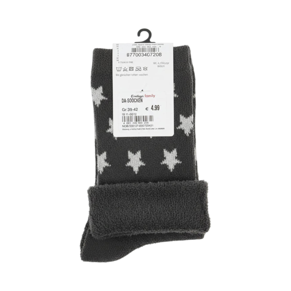 Women's Knitted Socks,Grey