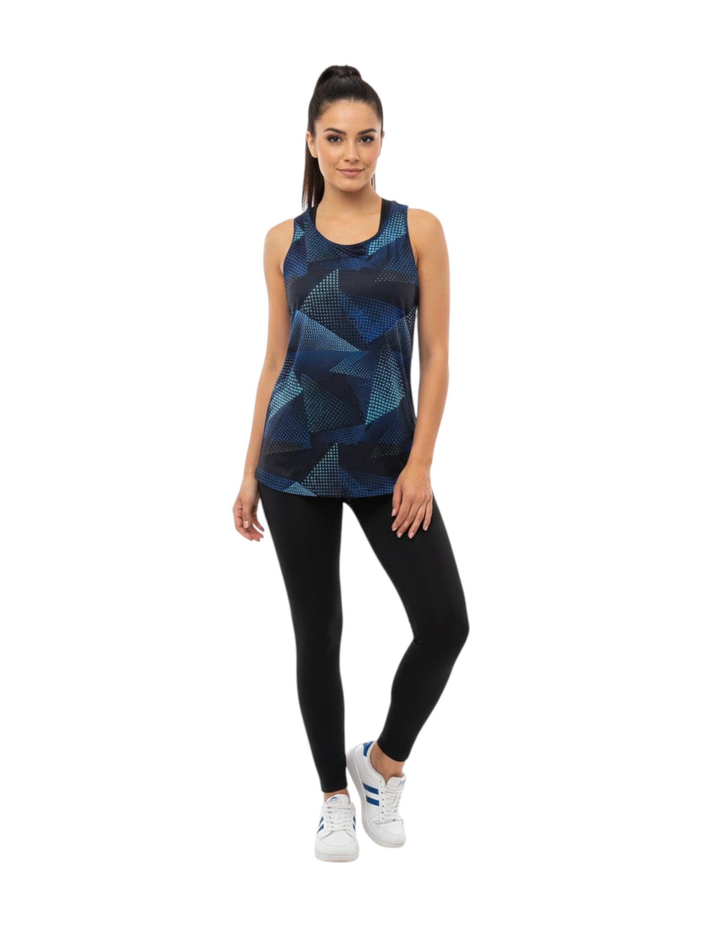 Women's Printed Sport Top,Multi