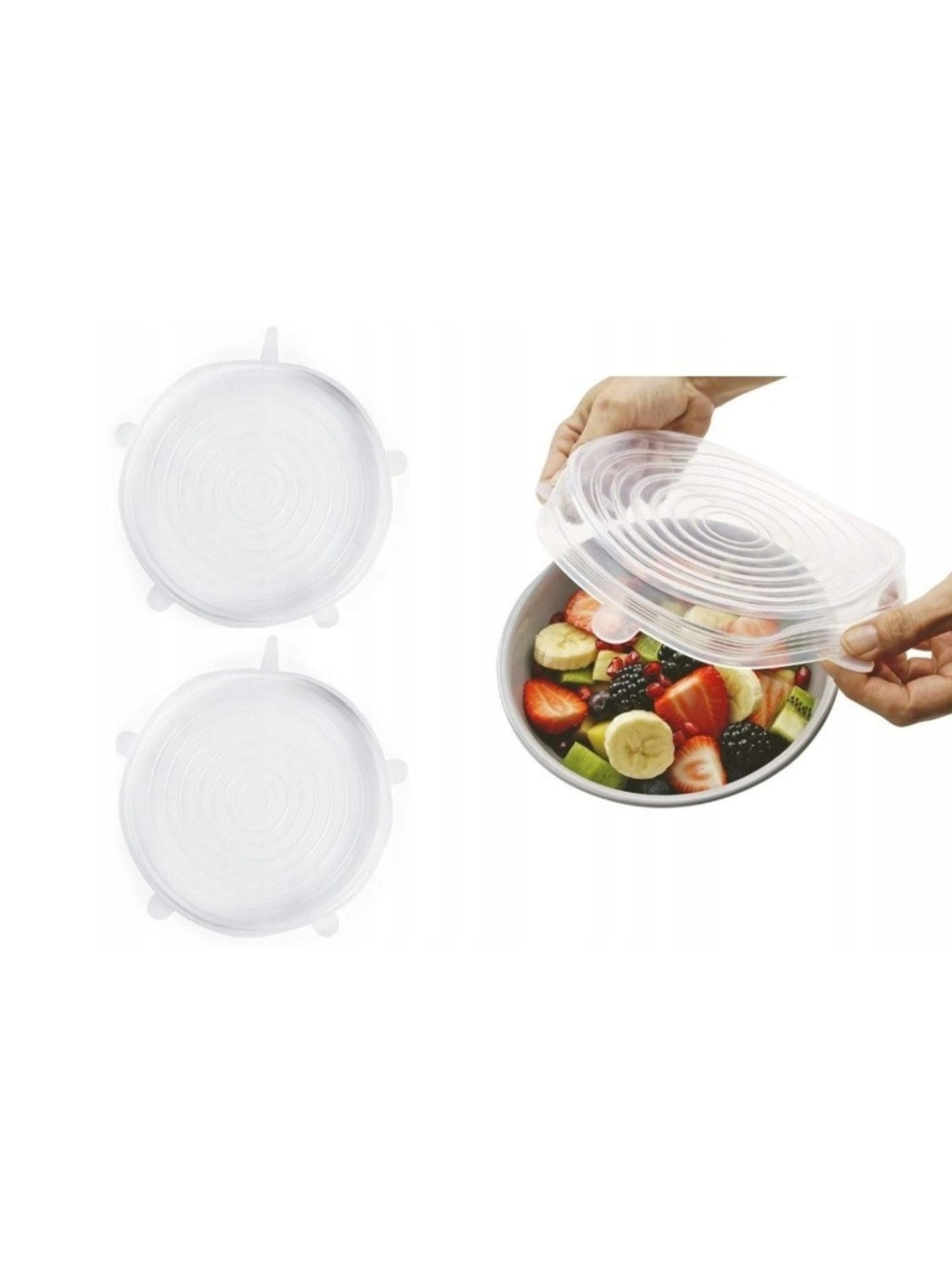 Set Of Silicone Lids