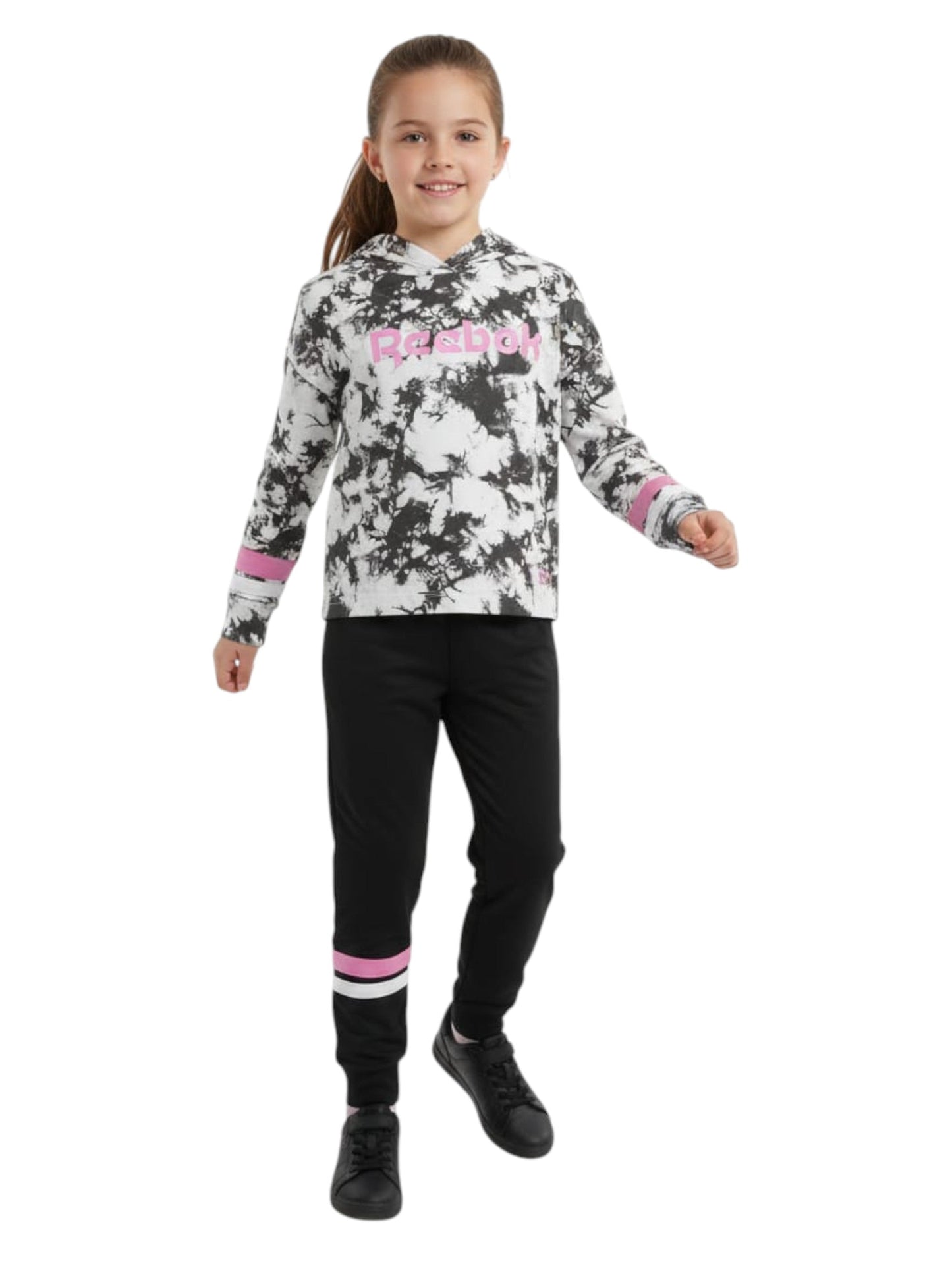 Kids Girl's Colorblocked Pajama Set,Multi