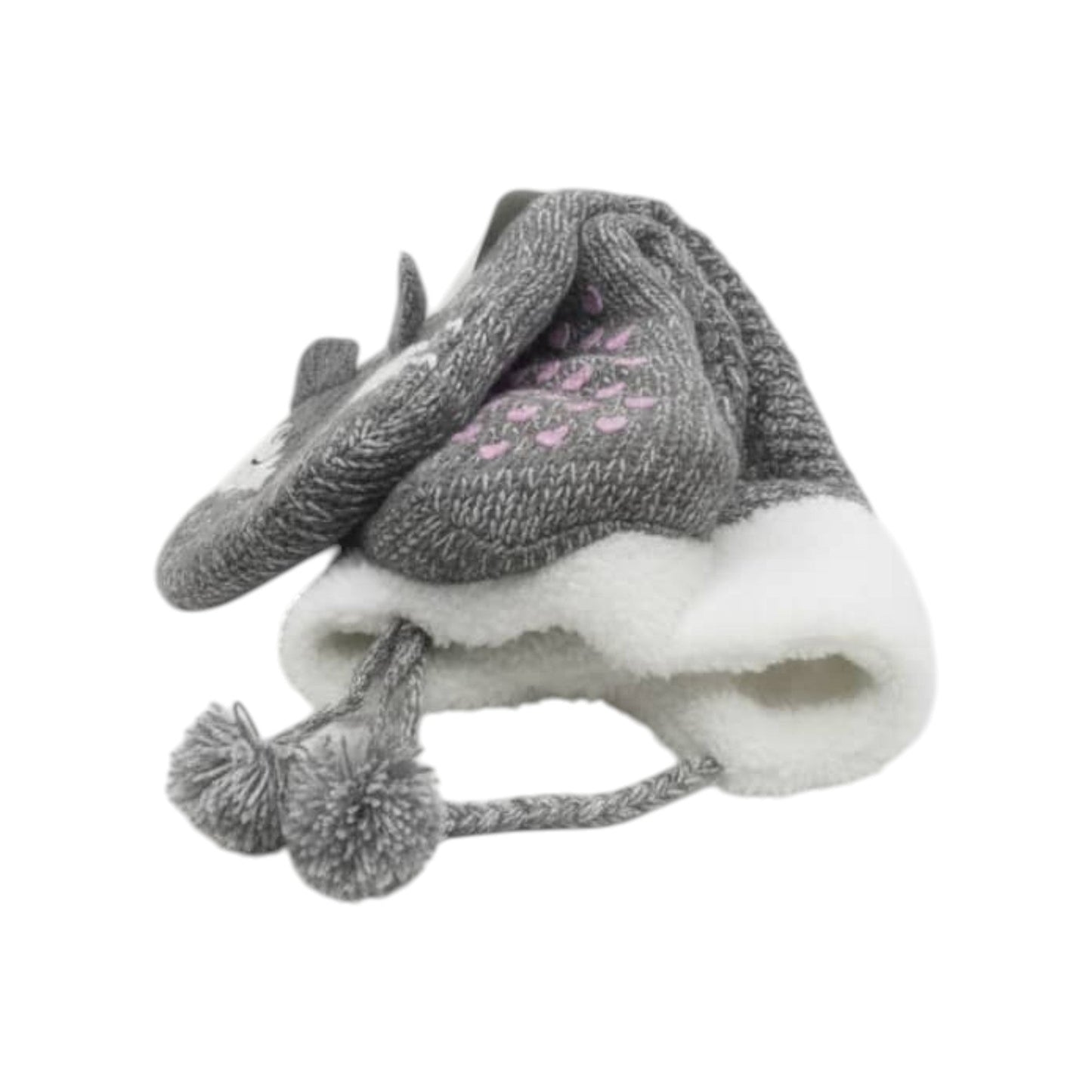 Women�s Lined Knitted Socks,Grey