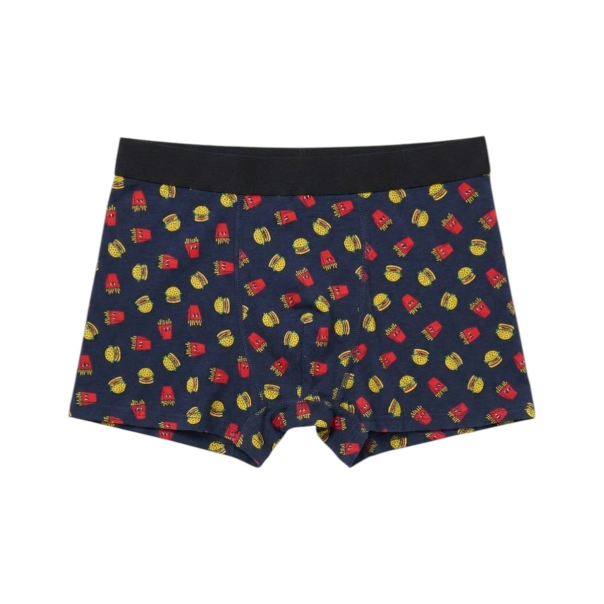 Men's Printed Boxer,Navy