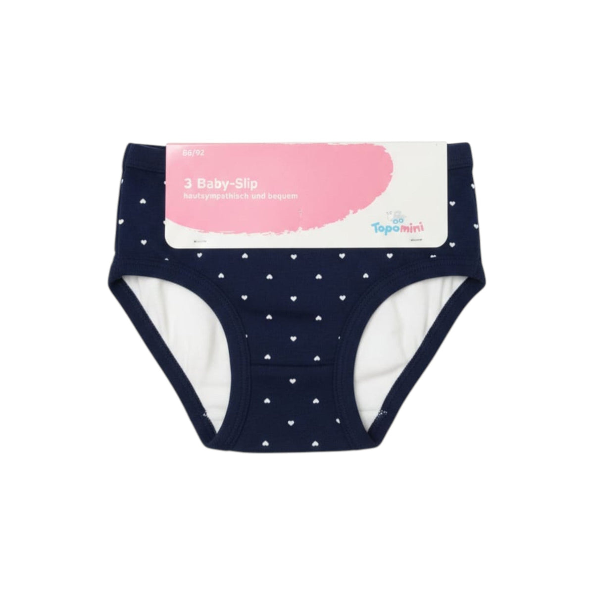 Kids Girl's Printed Thongs Set3 Pieces,Multi