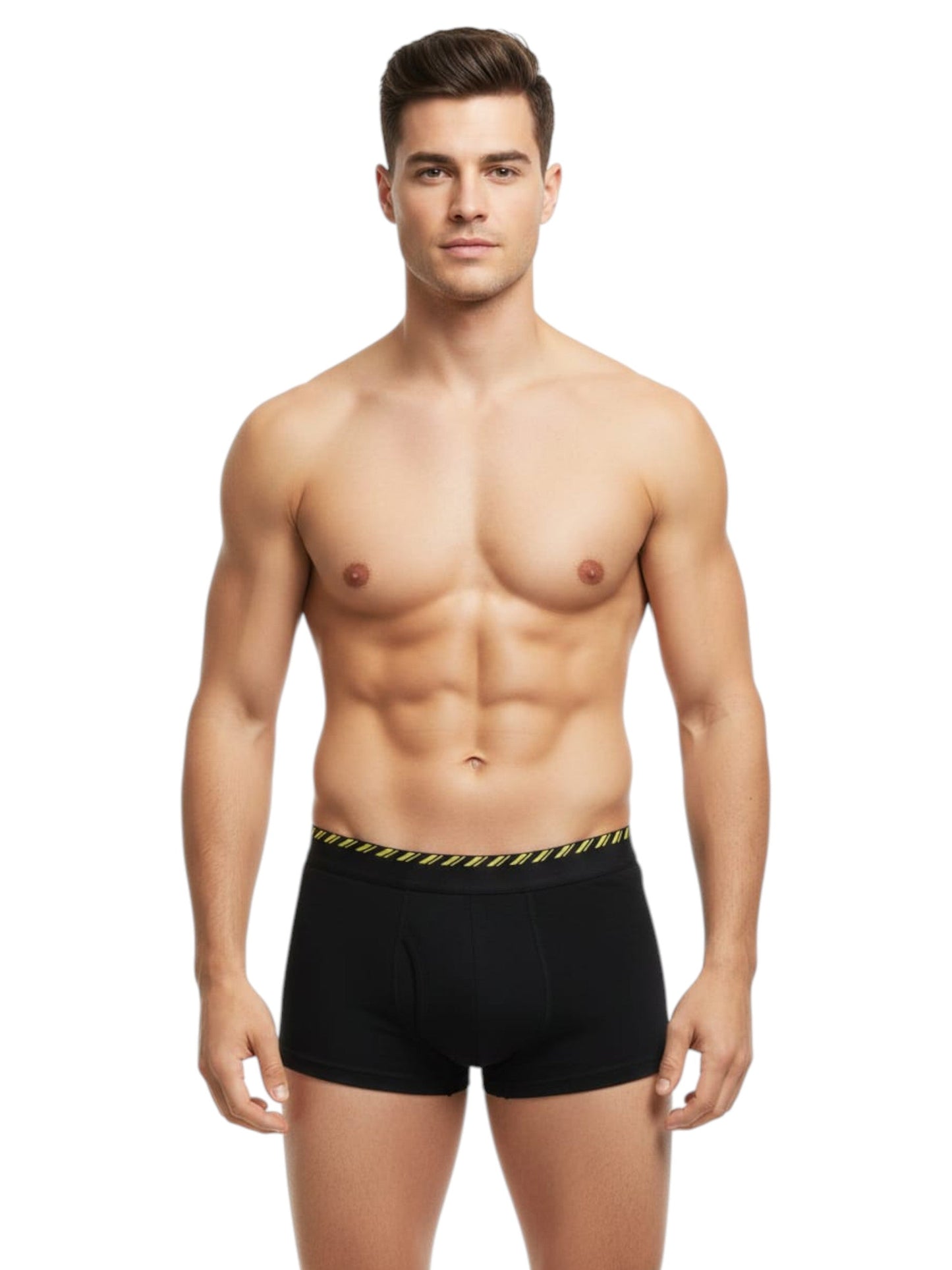 Men's Plain Boxer,Black