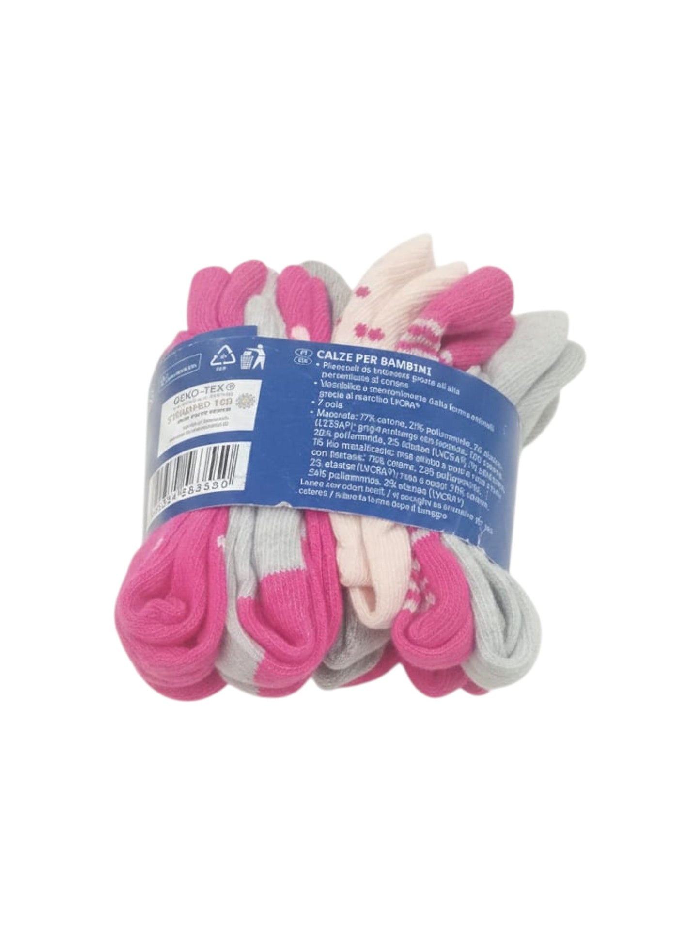 Kids Girl�s Knitted Socks Set 7Pieces,Multi
