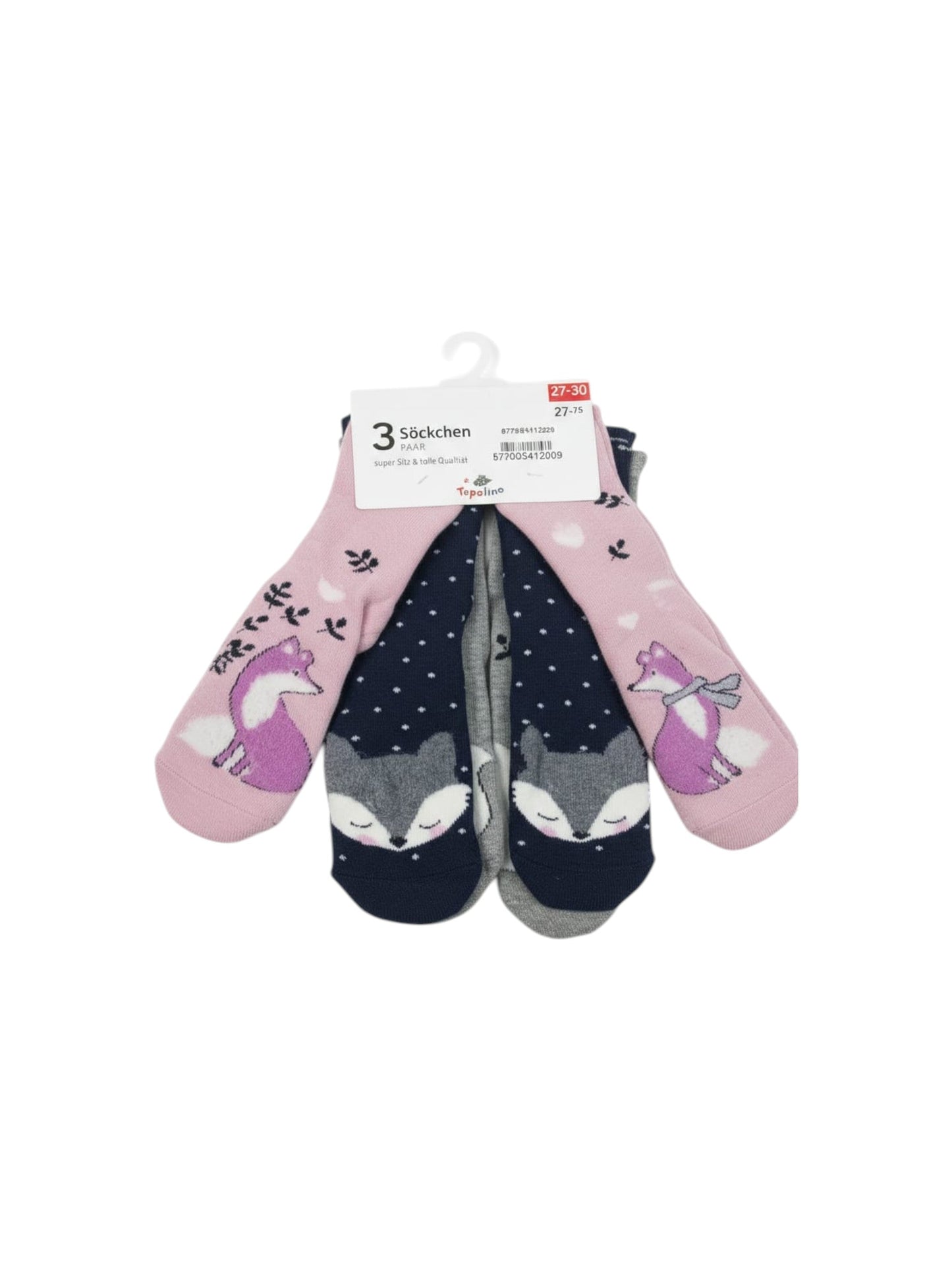 Kids Girl�s Knitted Socks Set 3Pieces,Multi