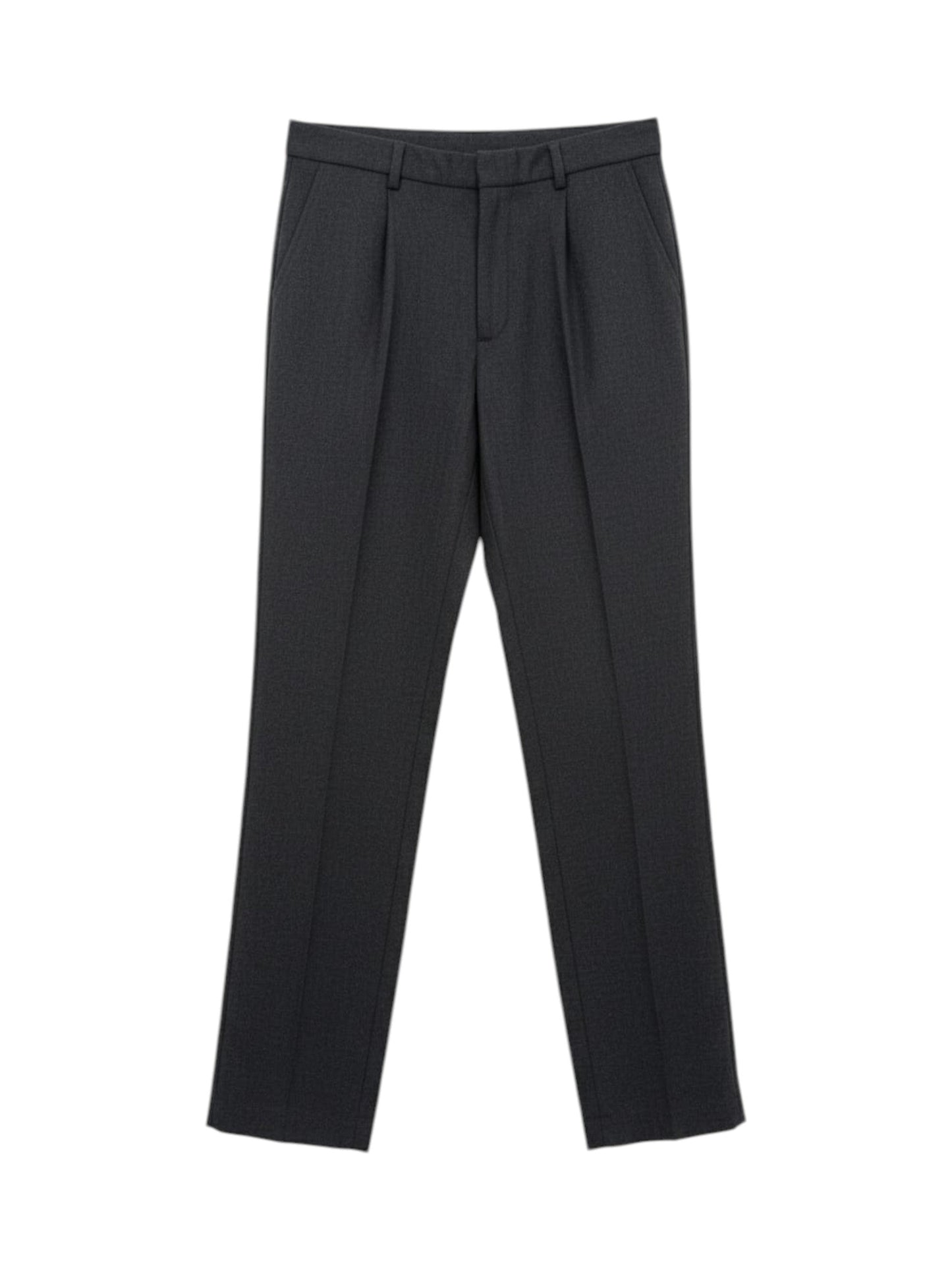 Kids Girl's Plain Solid Classic Pant,Grey