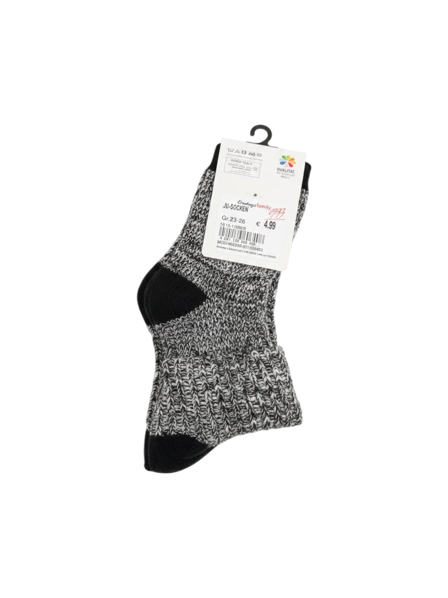 Kids Girl�s Knitted Socks Set 2 Pieces,Grey