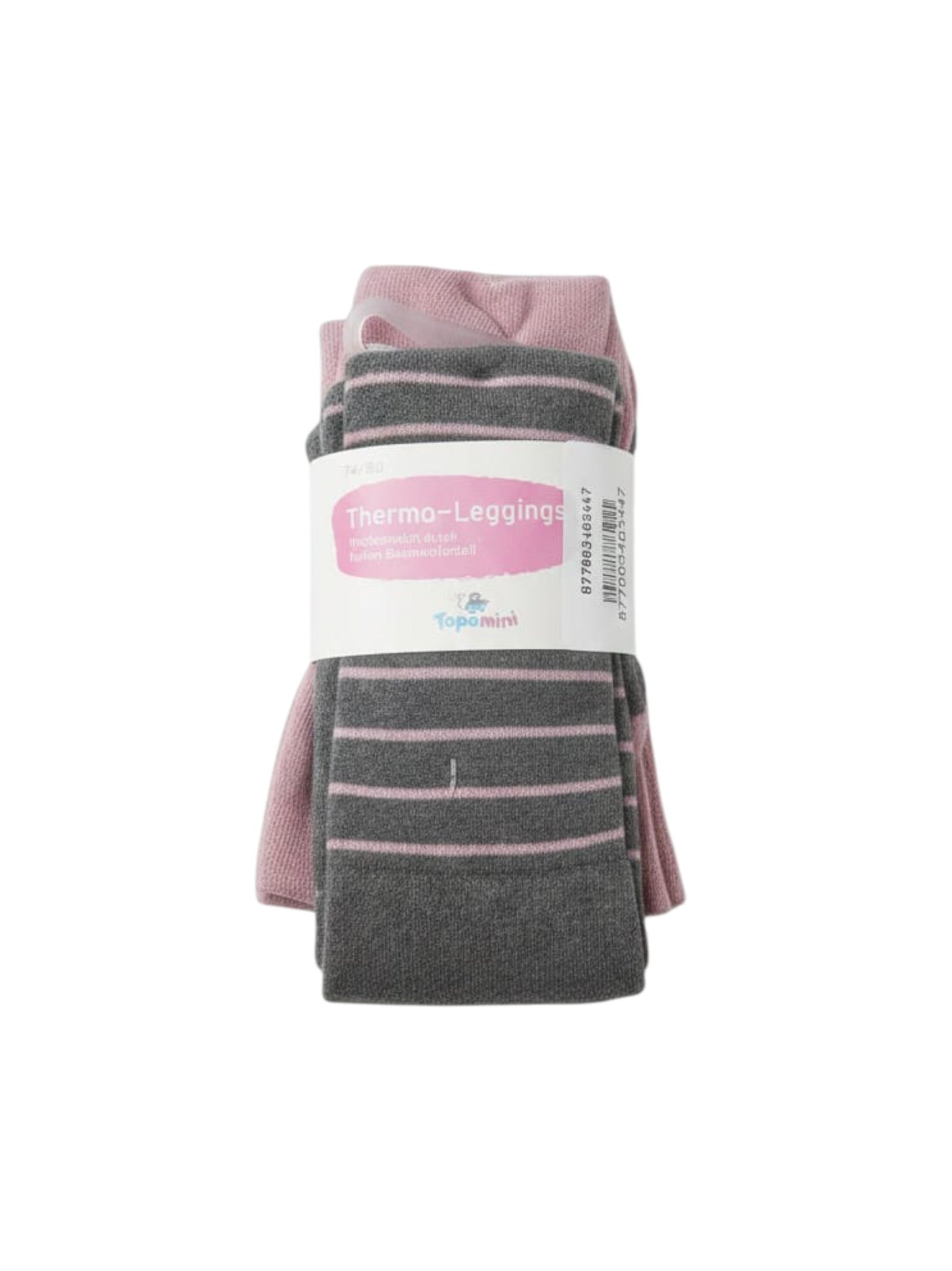 Kids Girl's Knitted Tights,Pink/Grey