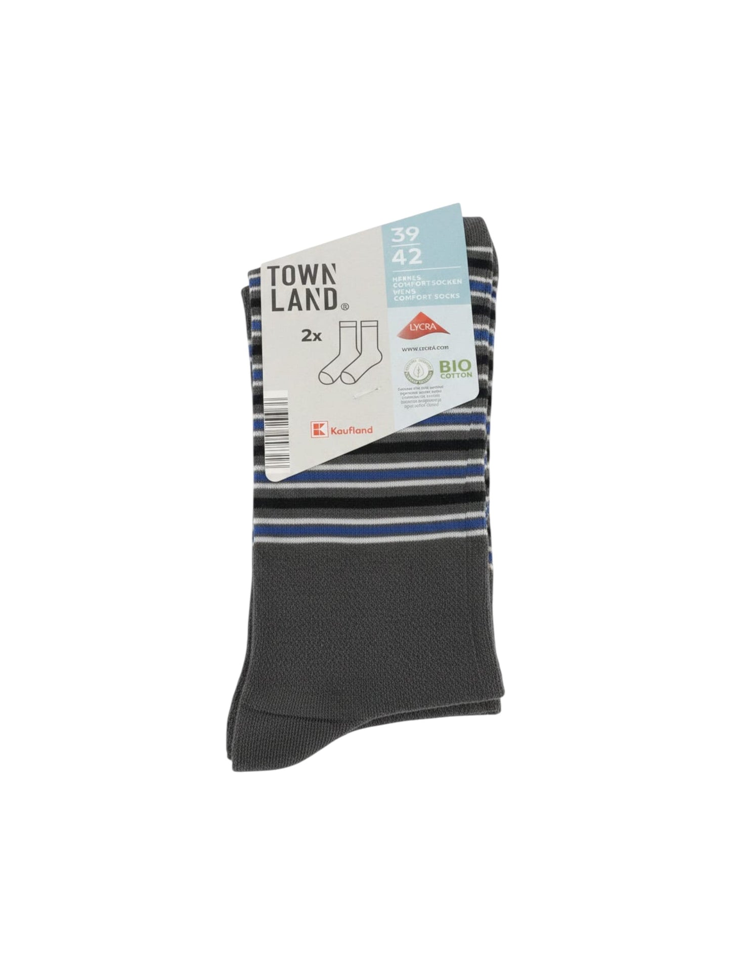 Men�s Stripped Socks,Grey