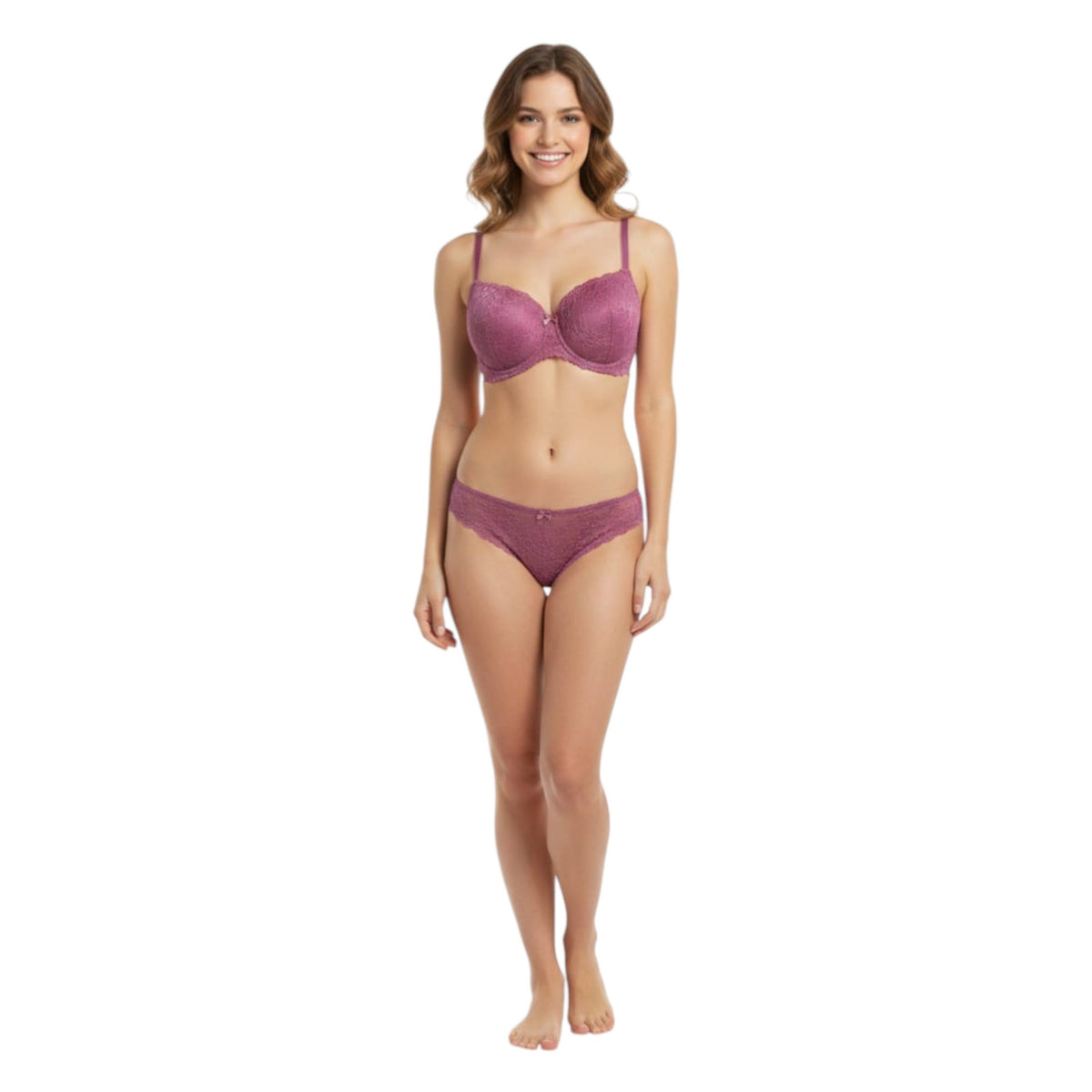 Women's Lace Bra,Pink