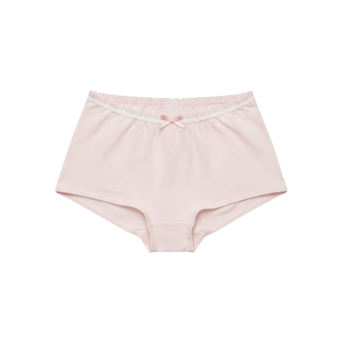 Kids Girl's Plain Solid Boxer,Light Pink