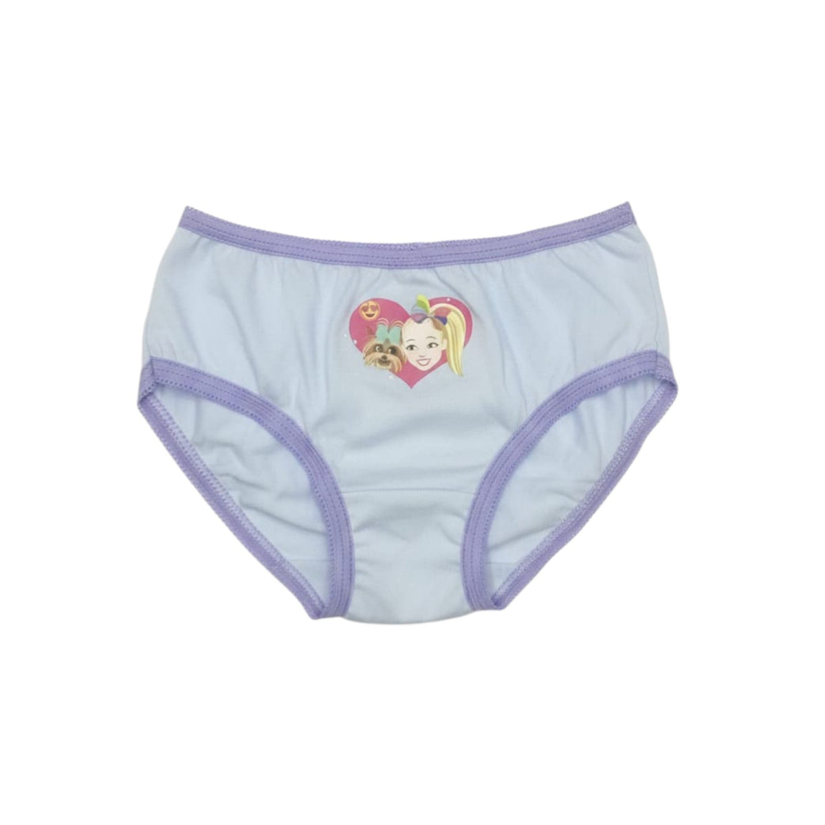 Kids Girl's Printed Thongs,Light Blue