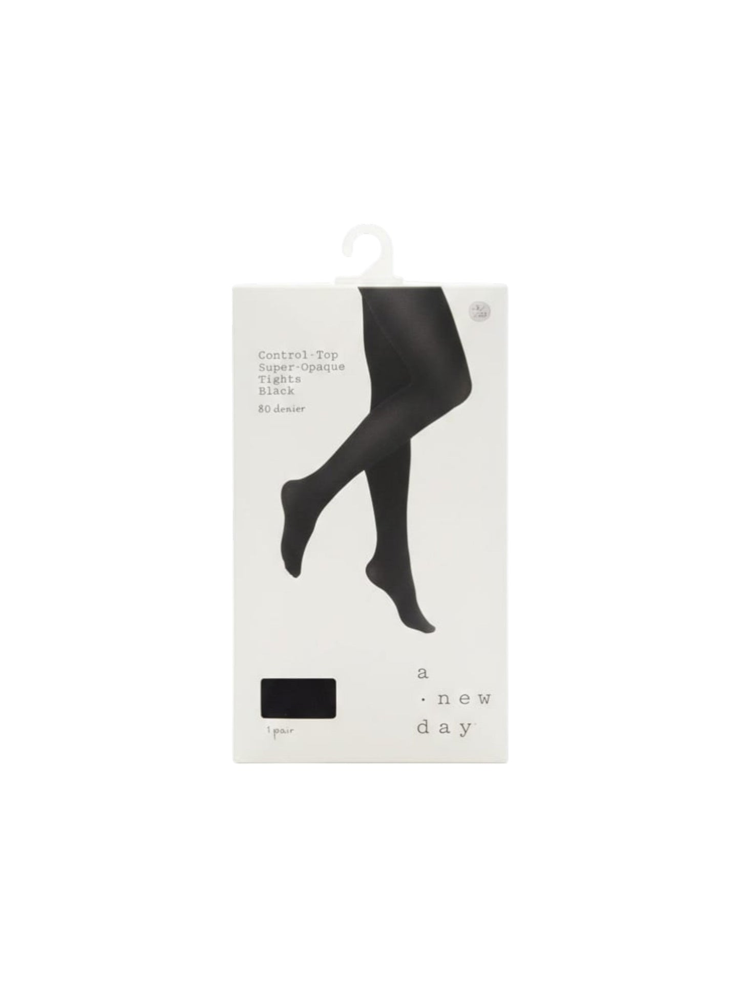 Women's Plain Solid Tights,Black