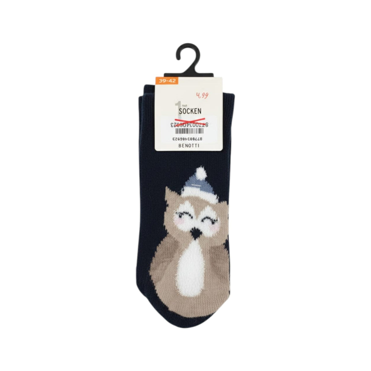 Women's Knitted Socks,Navy