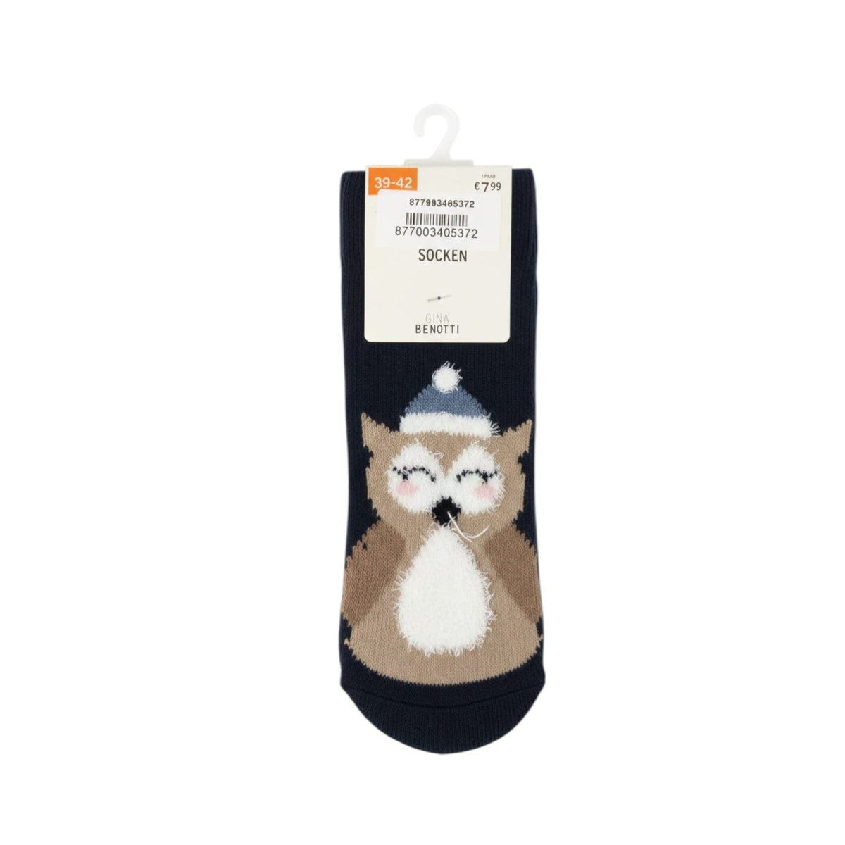 Women's Knitted Socks,Navy