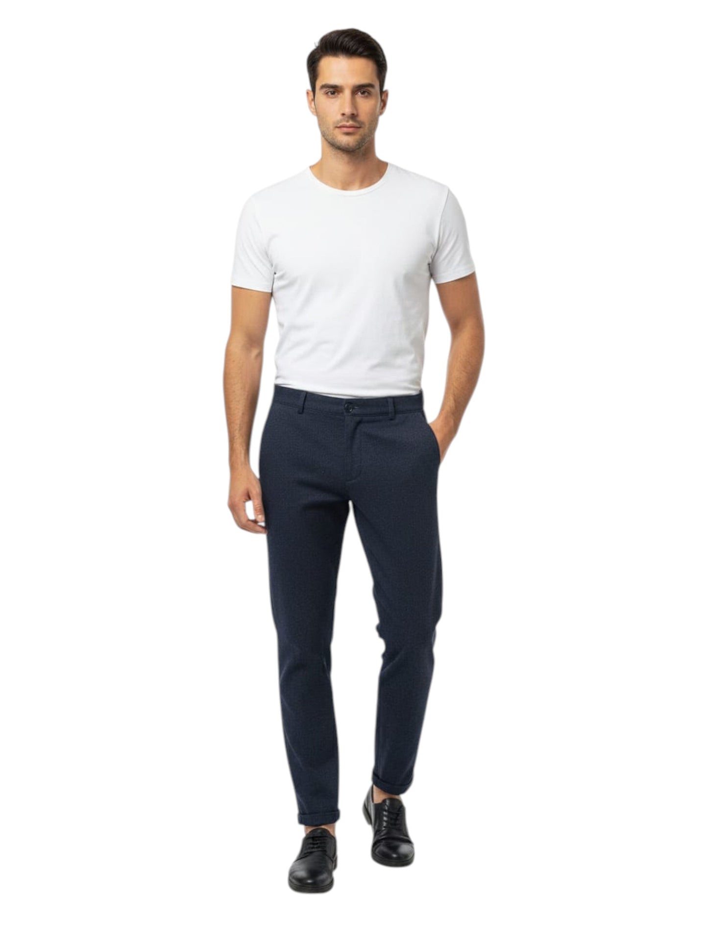 Men's Heather Classic Pant,Navy