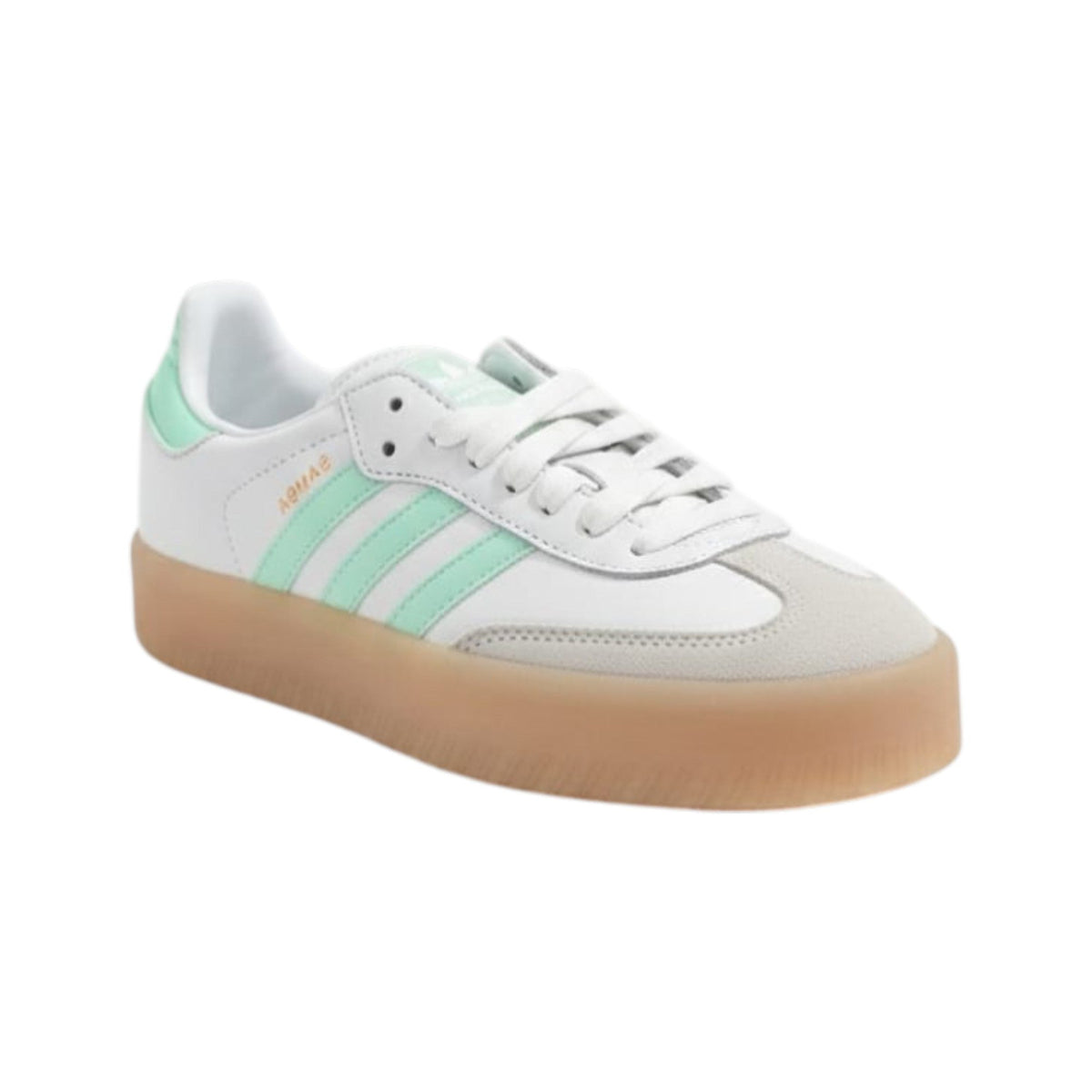 Women's Brand Logo Patched Shoes,White