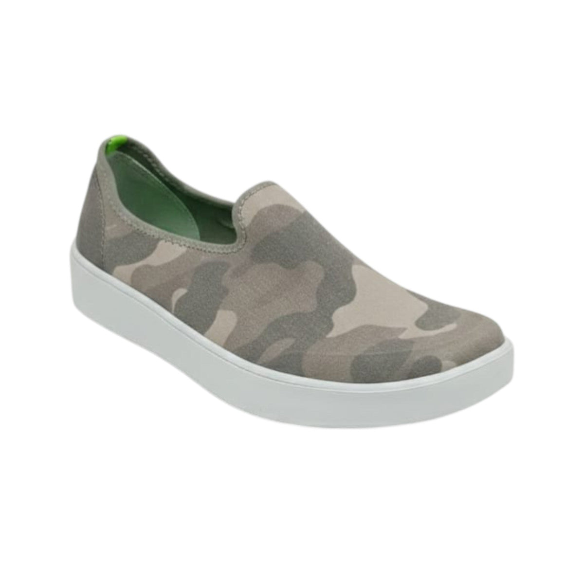 Women's Camo Printed Shoes,Light Olive