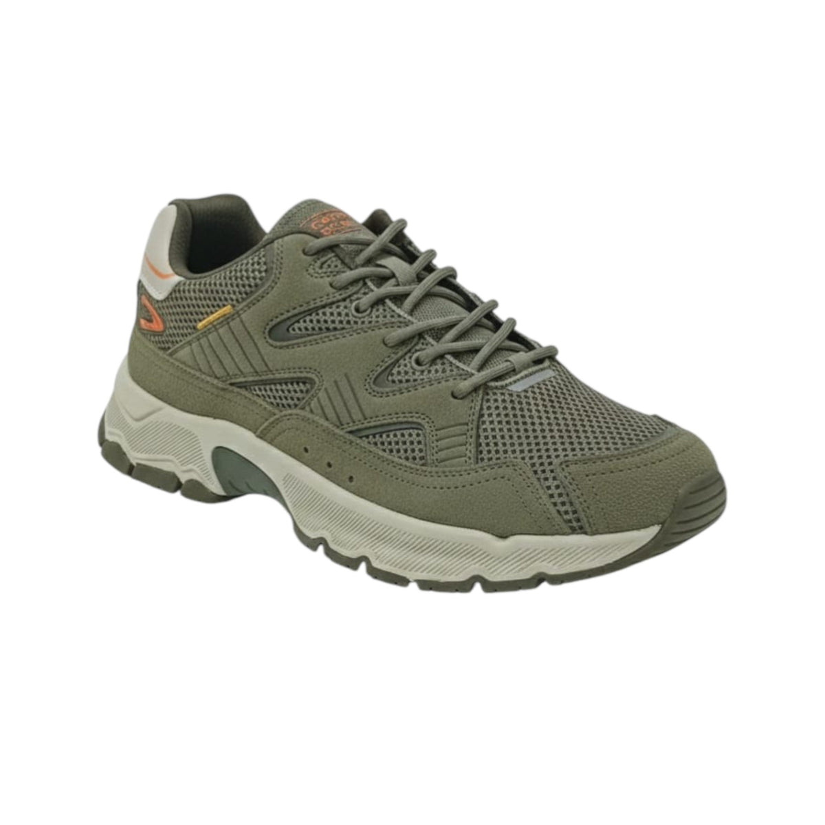 Men's Plain Shoes,Light Olive