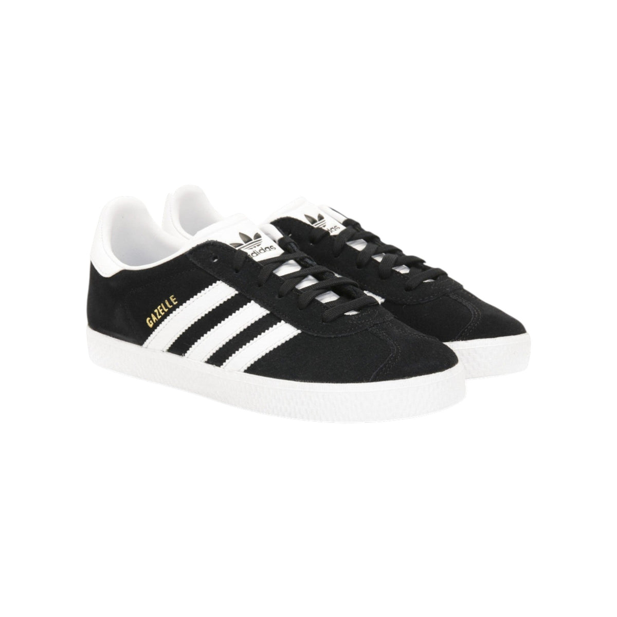 Kids Boy's Brand Logo Patched Shoes,Black