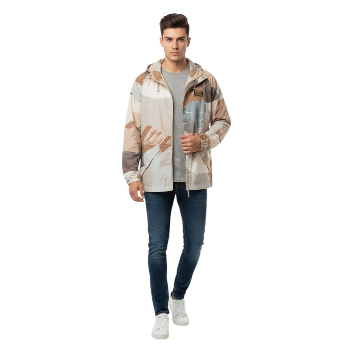 Men's Colorblocked Jacket,Multi