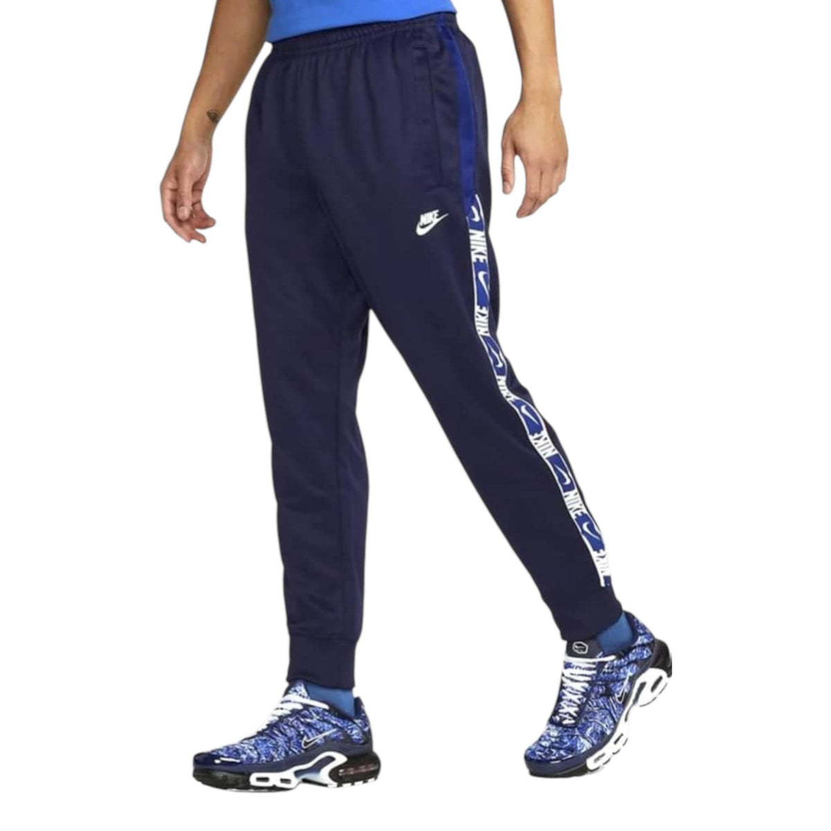 Men's Brand Logo Printed Pant,Navy