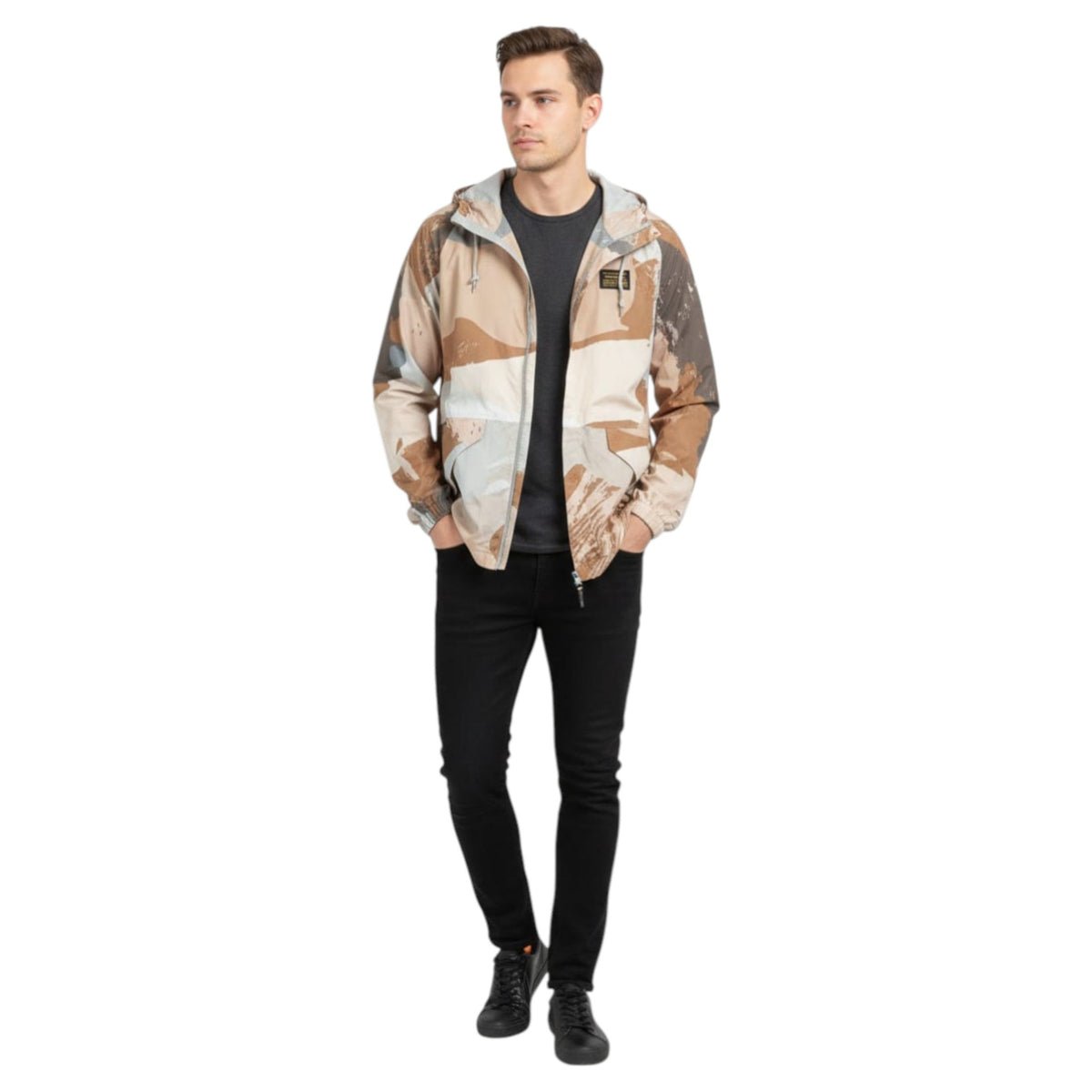 Men's Colorblocked Jacket,Multi