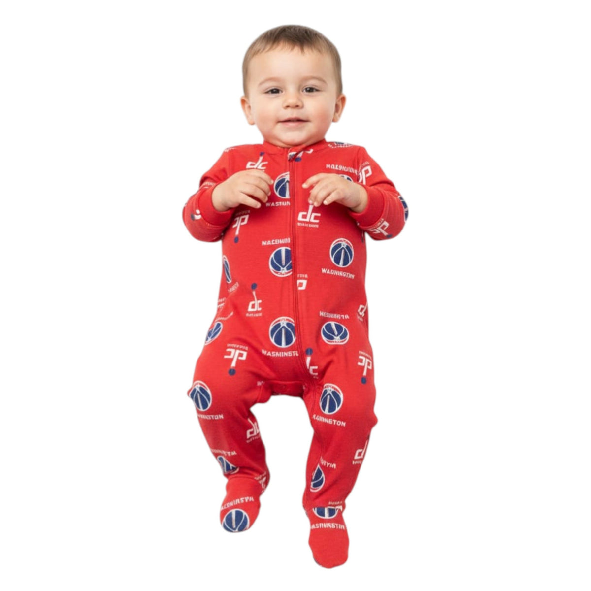 Kids Boy's Printed Jumpsuit,Red