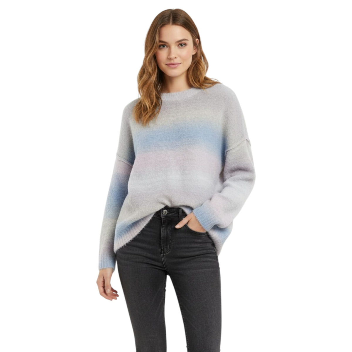 Women's Colorblocked Sweaters,Multi