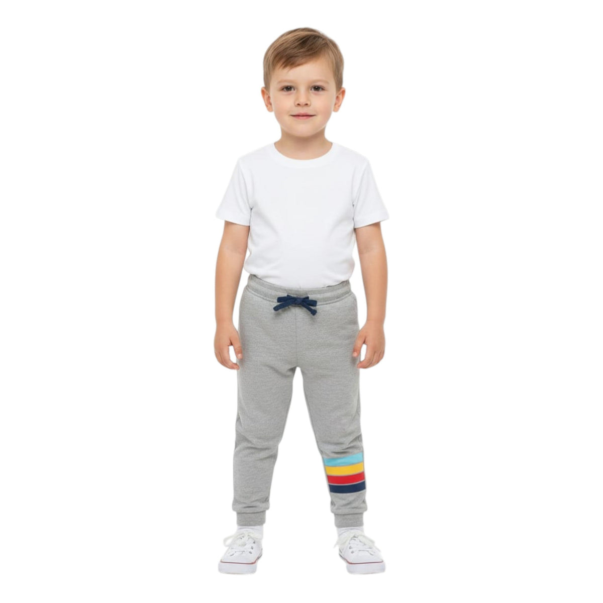 Kids Boy's Printed Pant,Grey