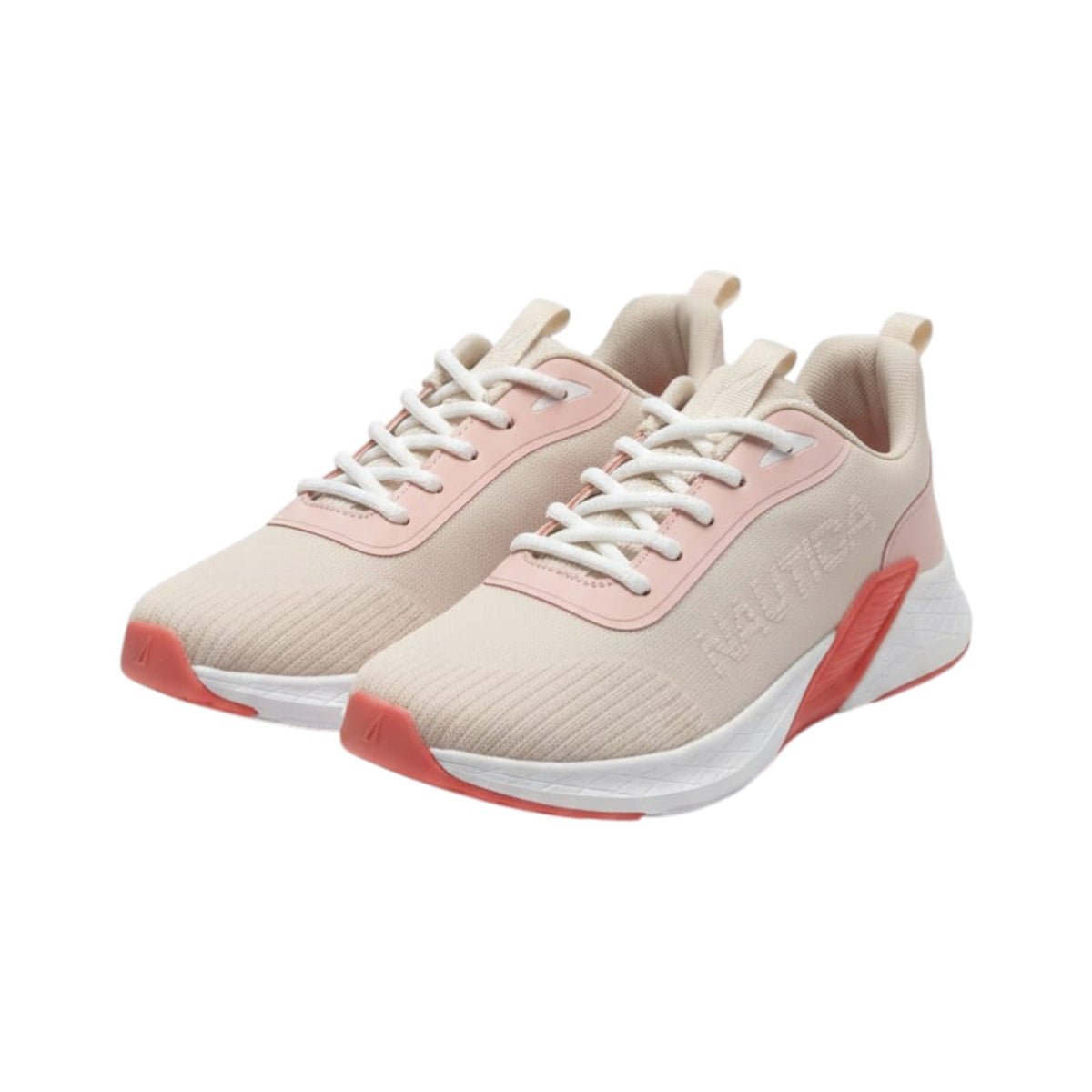 Women's Colorblocked Shoes,Light Beige/Pink